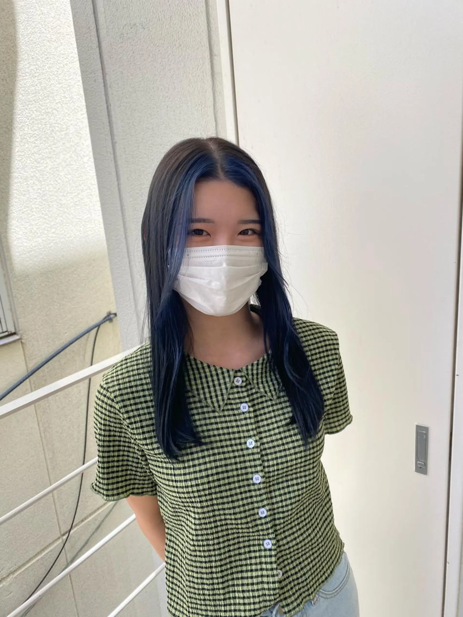 セミロング カラー ヘアカラー トリートメント ヘアセット ナチュラル/韓国💎 haruka 💎のヘアスタイル