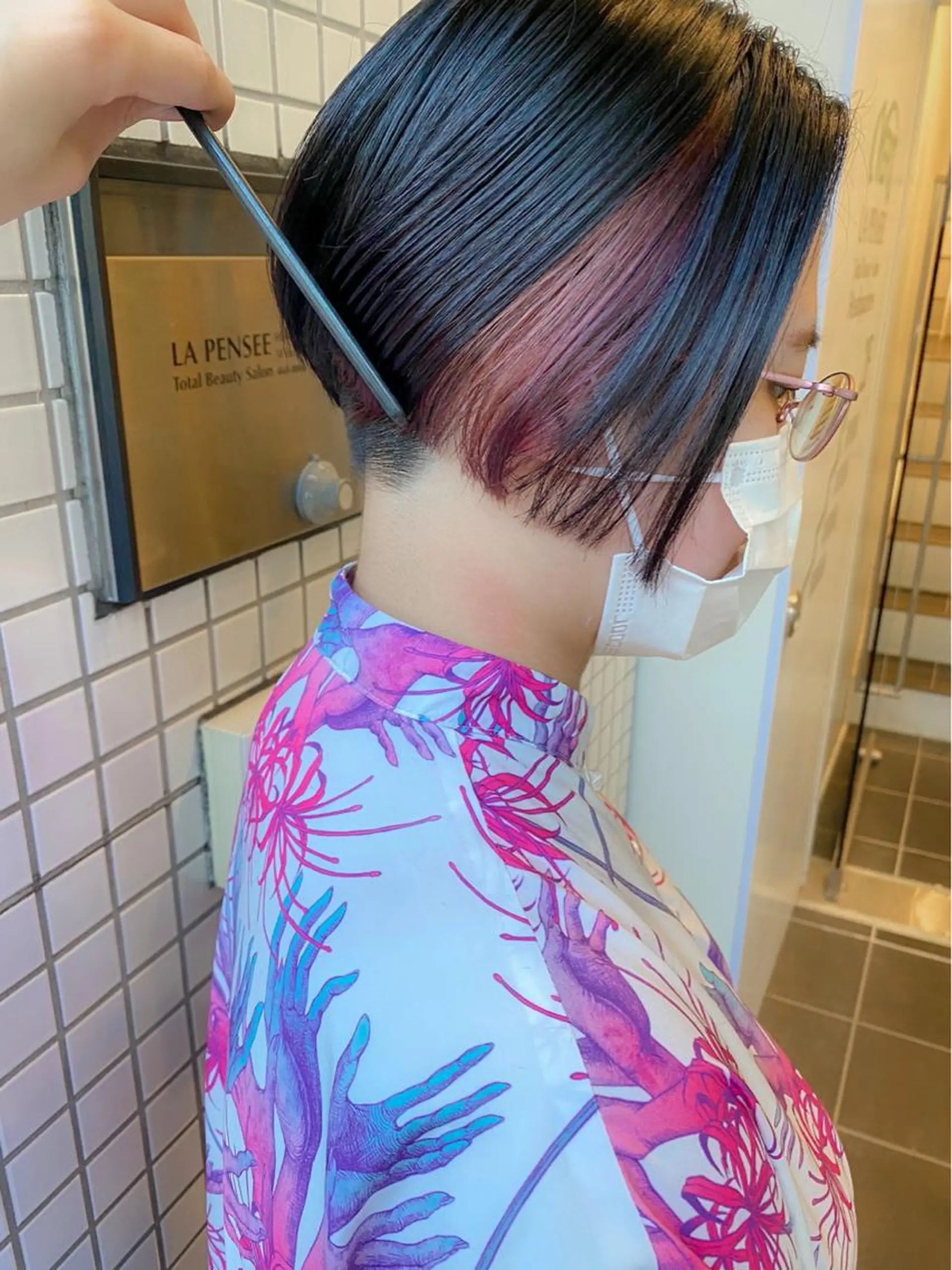 ショート カラー 栄/矢場町 三井太朗のヘアスタイル