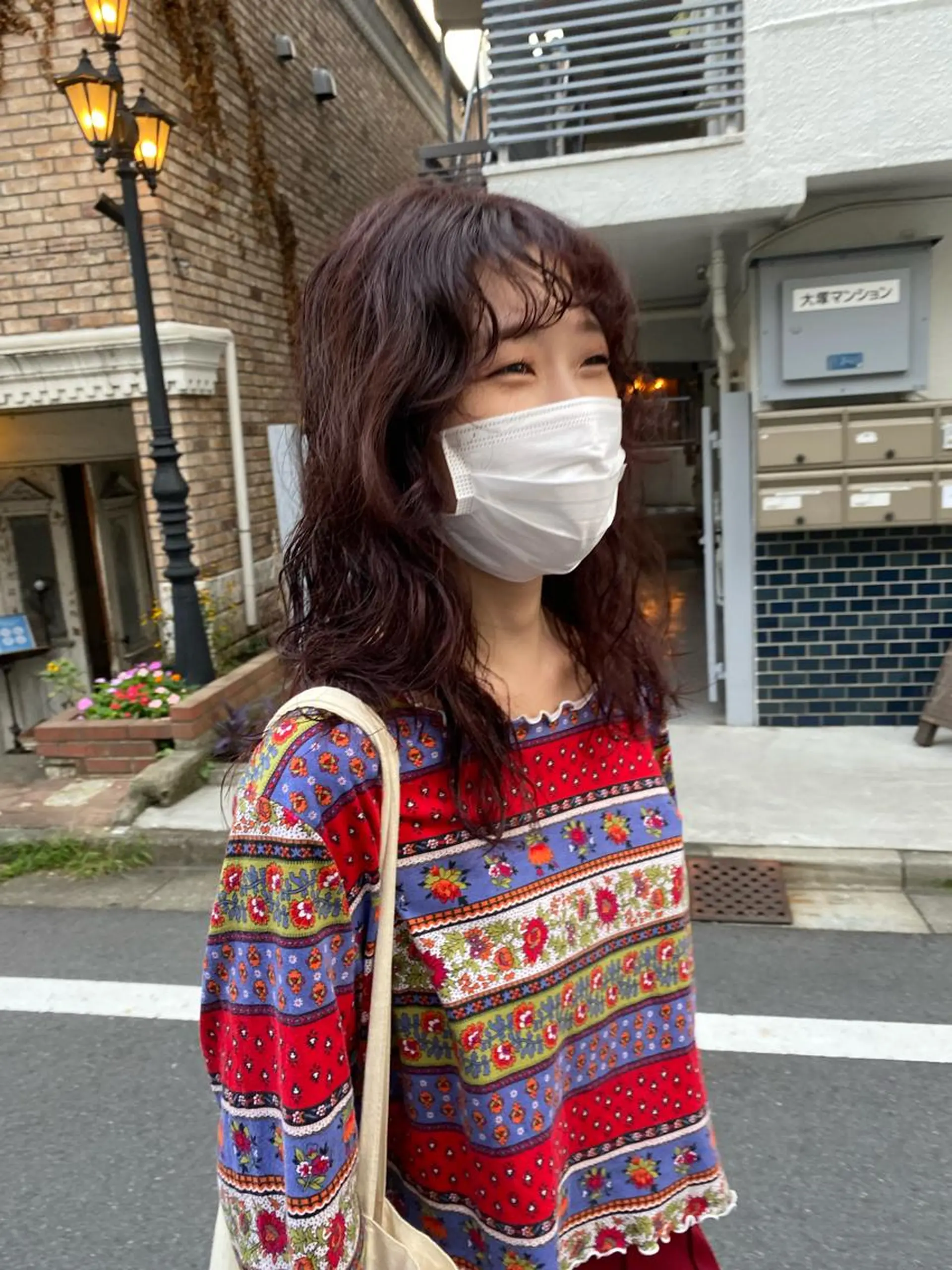 セミロング パーマ お任せヘア☘️☘️ 及川渚のヘアスタイル