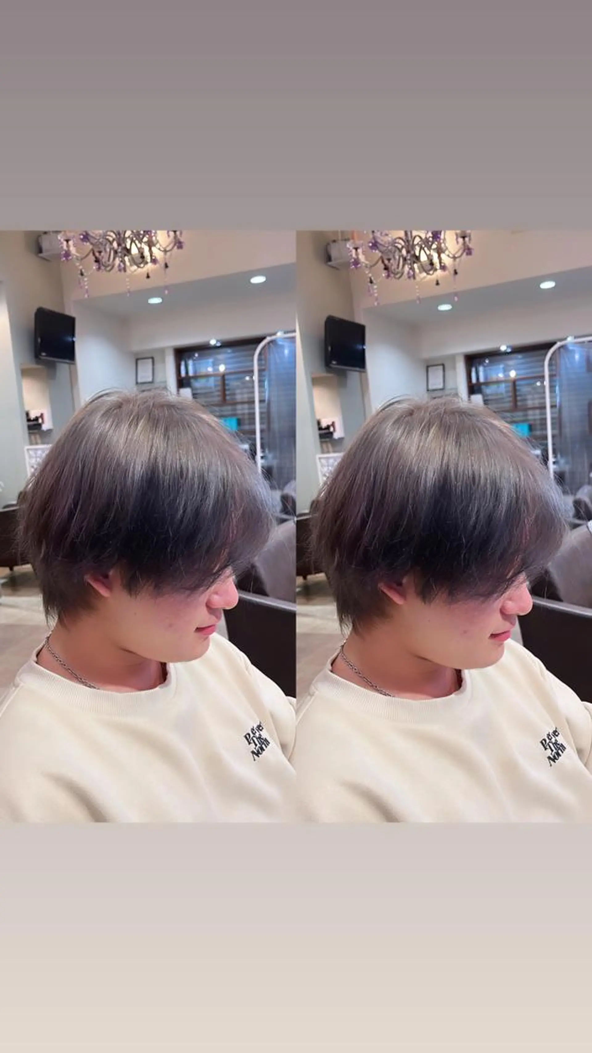 ショート カラー メンズ ekolu所属・髪質改善･縮毛矯正 特化･ユウシンのヘアスタイル