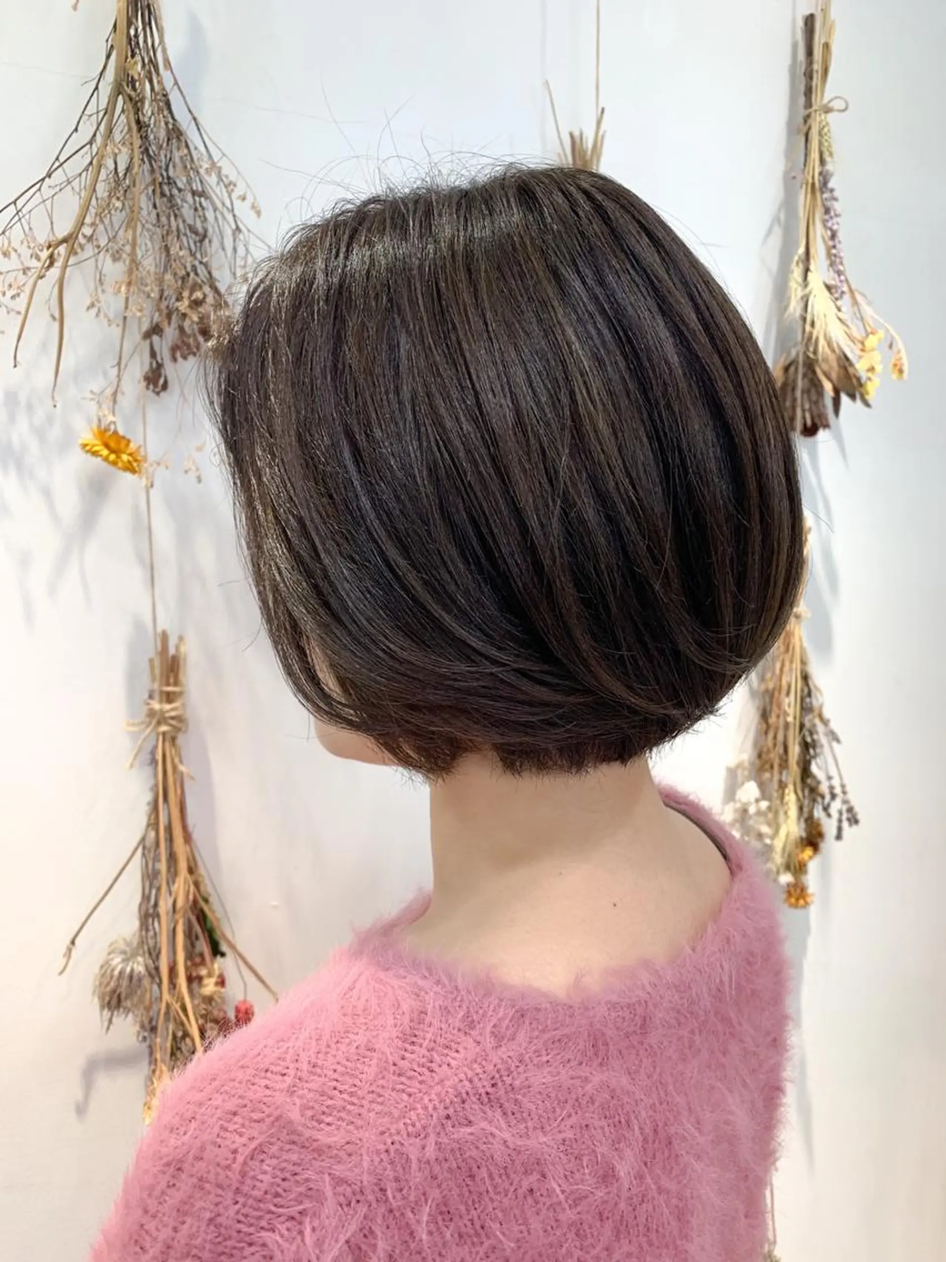 ミディアム カラー 縮毛矯正/髪質改善 /韓国風　山川春輝のヘアスタイル