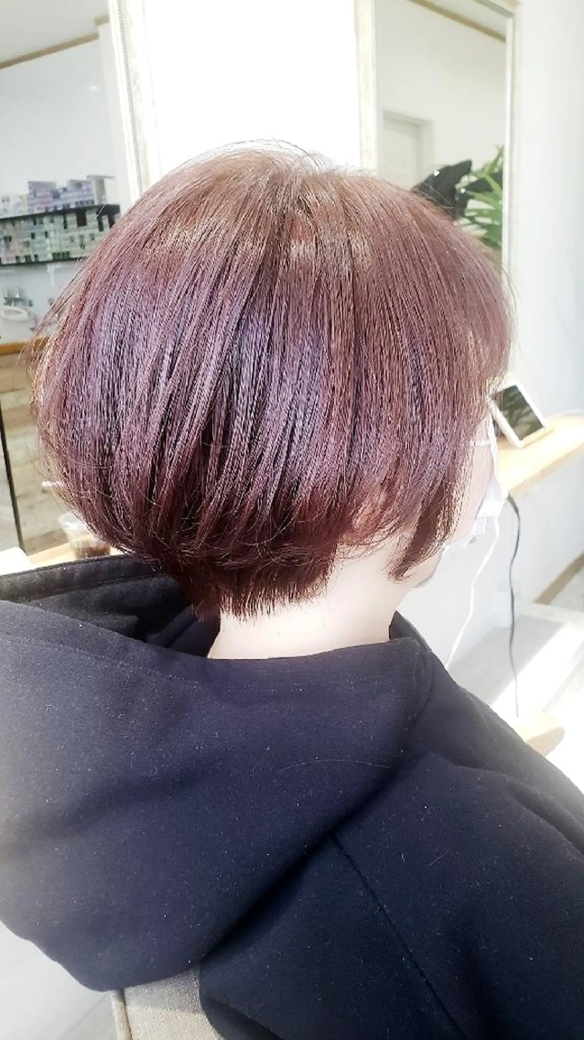 ショート パーマ カラー private salon Ao所属・紹介制private salonのヘアスタイル