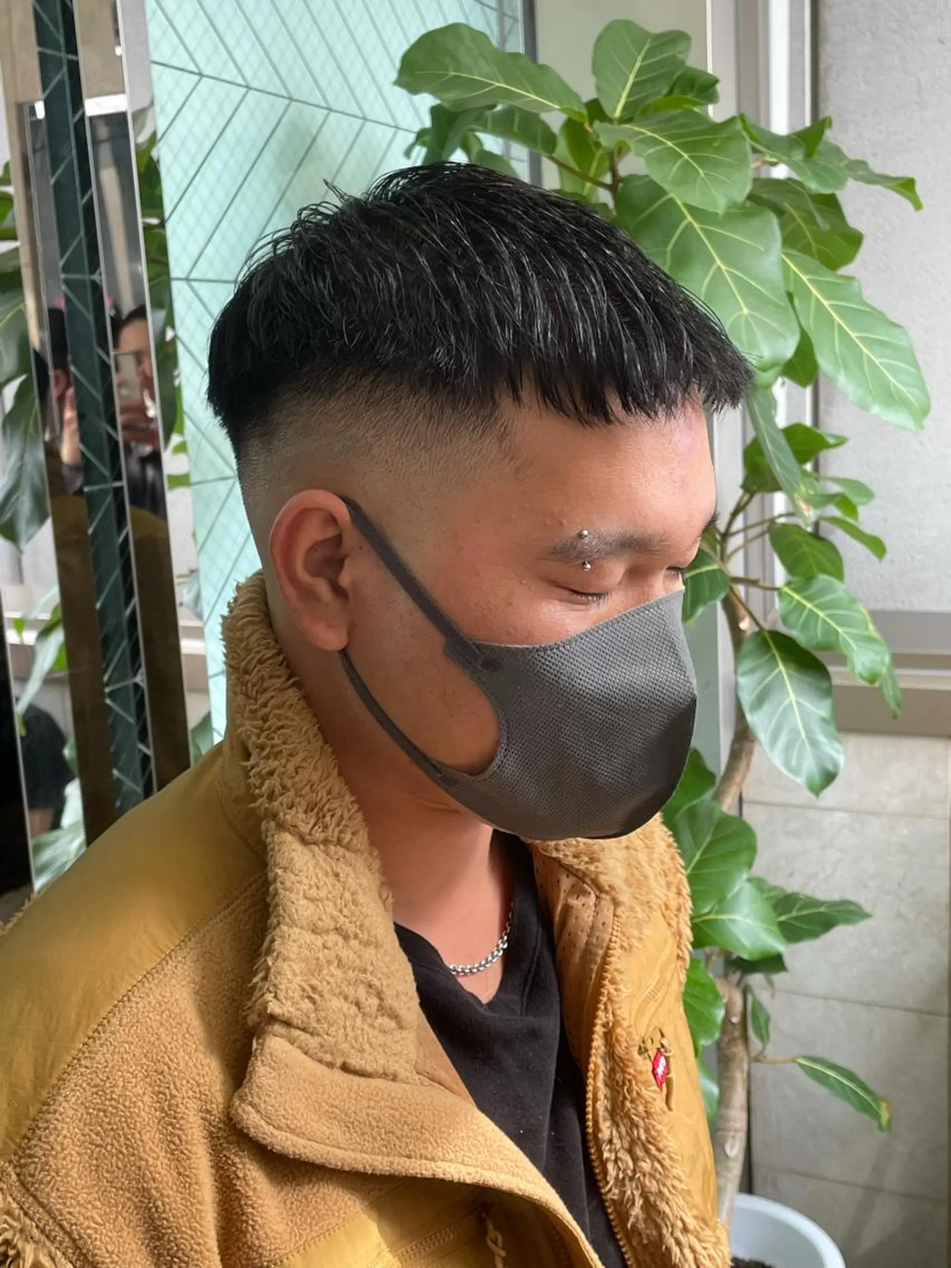 メンズ フェードカット スキンフェード カット Le'a所属・渋谷/フェード/ 國分 翔のヘアスタイル