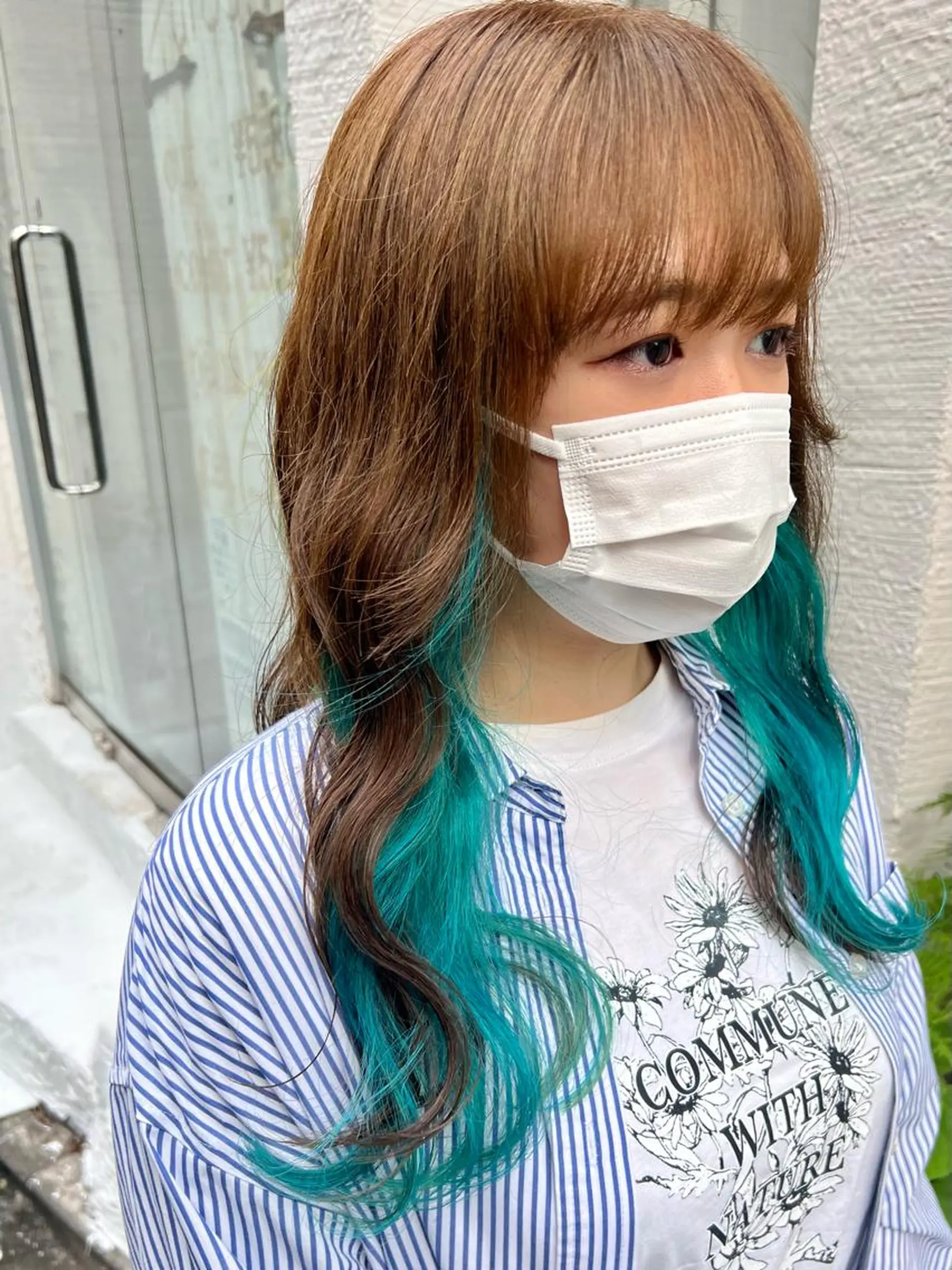 セミロング カラー ヘアカラー uros.所属・メンズパーマ/ エクステ🌞セナのヘアスタイル