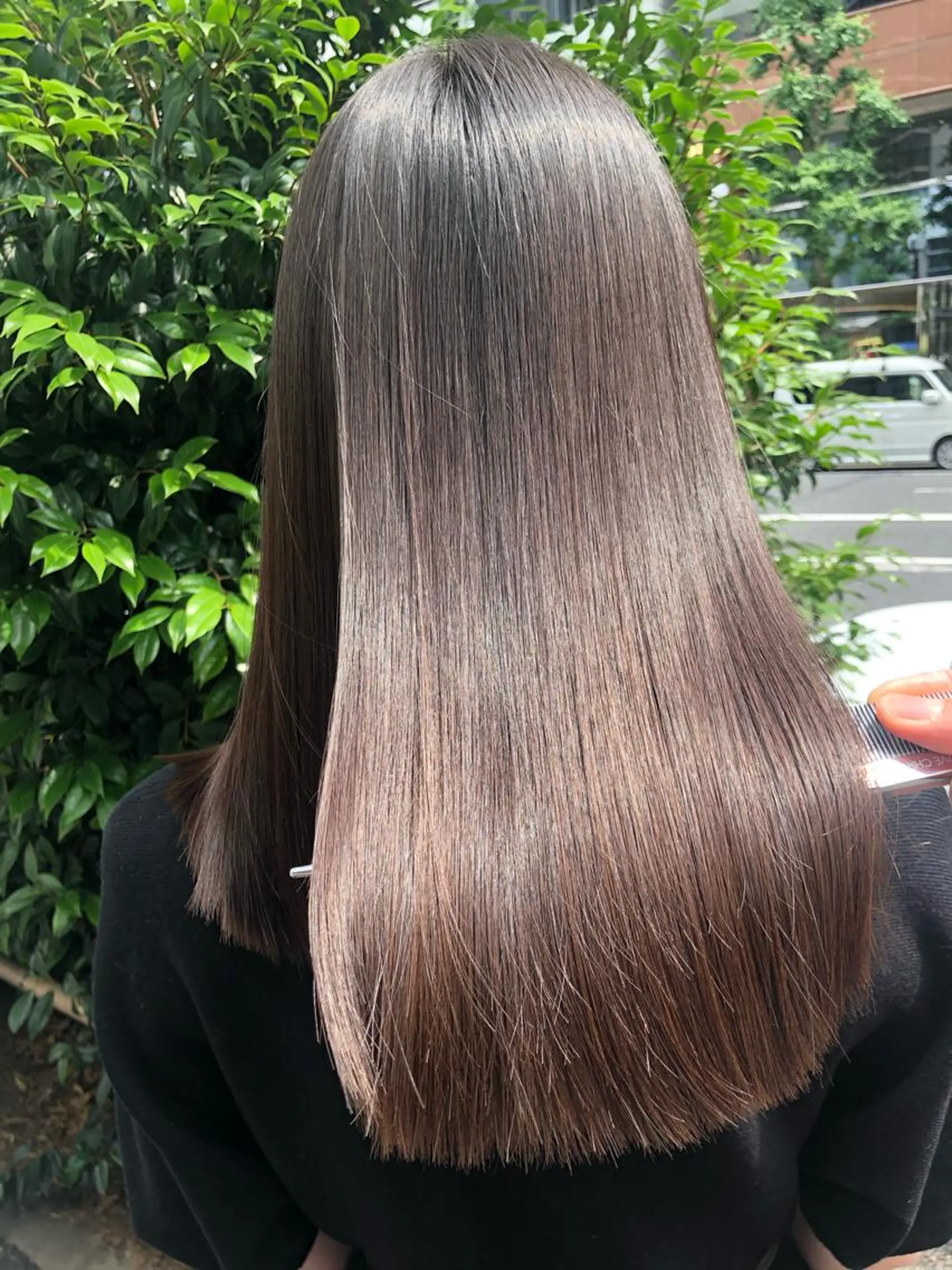 セミロング カット 縮毛矯正 トリートメント orme所属・【髪質改善特化･ 福田航洋】のヘアスタイル