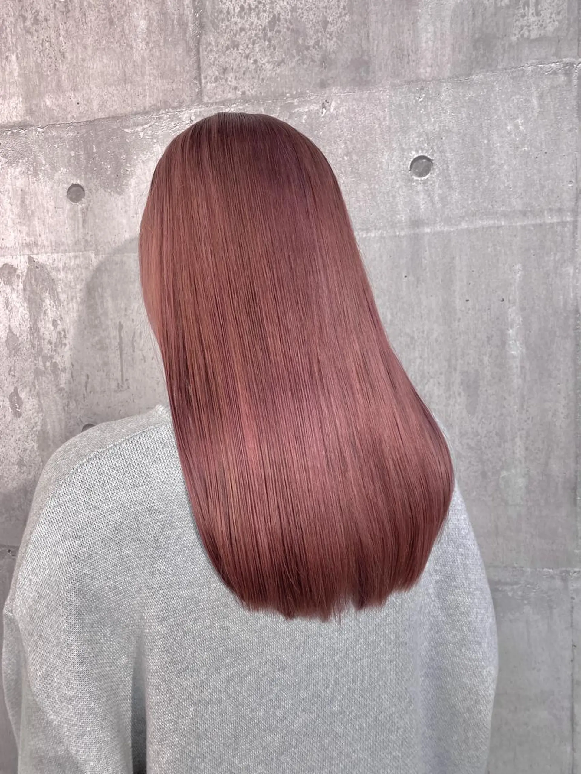 セミロング カット ヘアカラー トリートメント Maison 寺尾拓朗のヘアスタイル