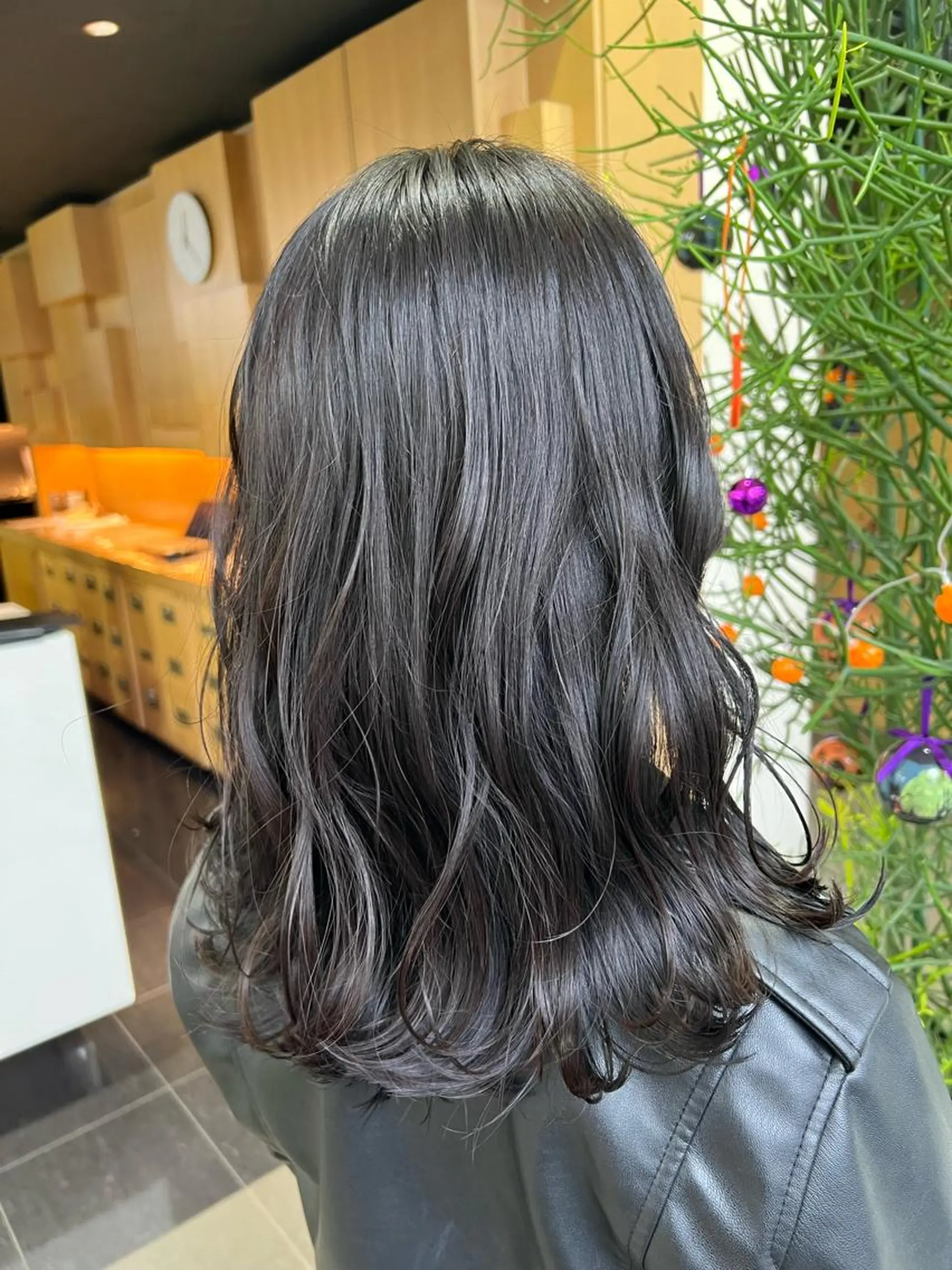 セミロング カラー ブラウンカラー ダークブラウン カット ヘアカラー トリートメント メンズカット/柏/韓 国/メンズパーマ航太のヘアスタイル