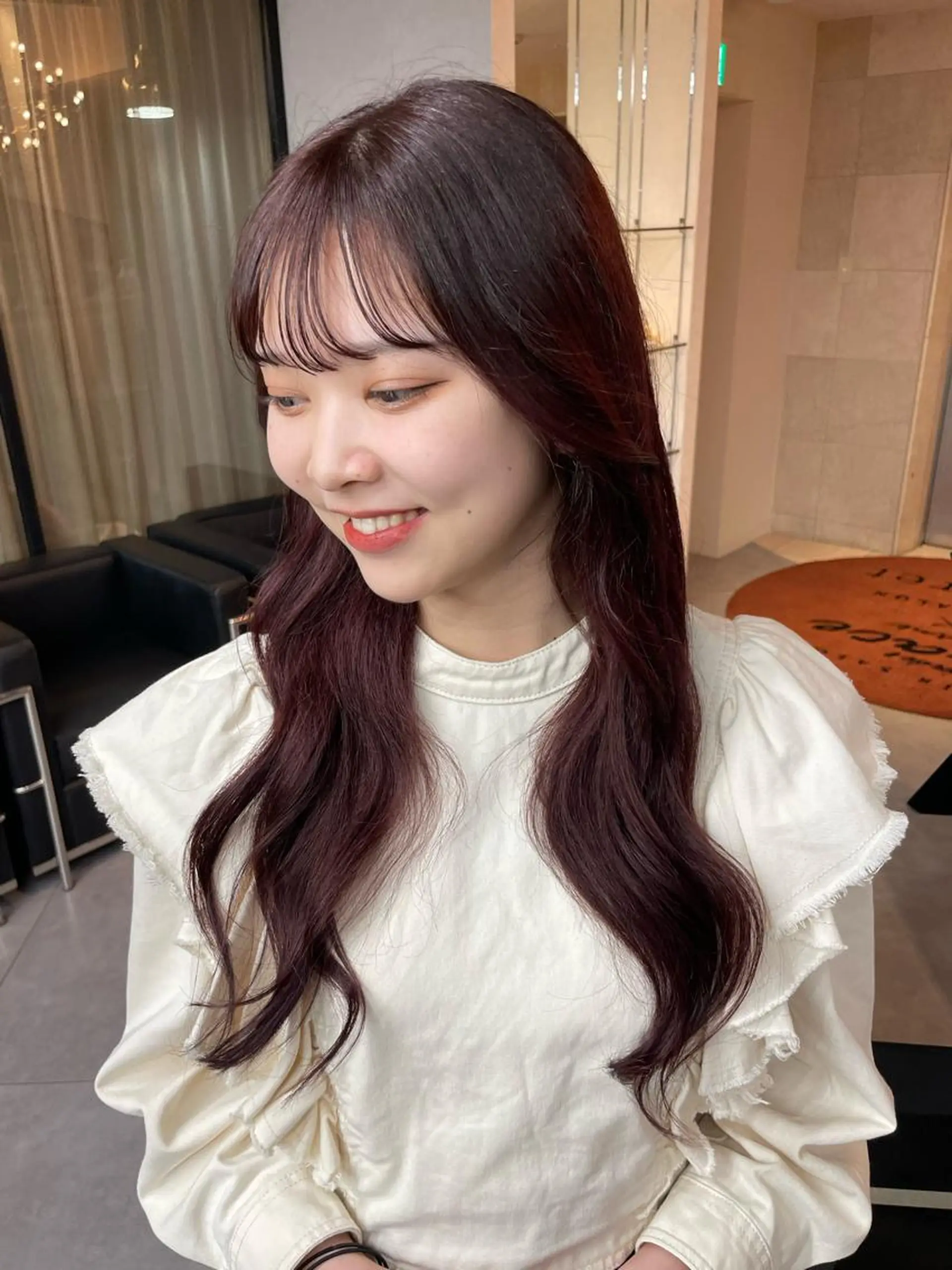 ロング ハイトーン/メンズ/ デザイン/梅田/ミユのヘアスタイル