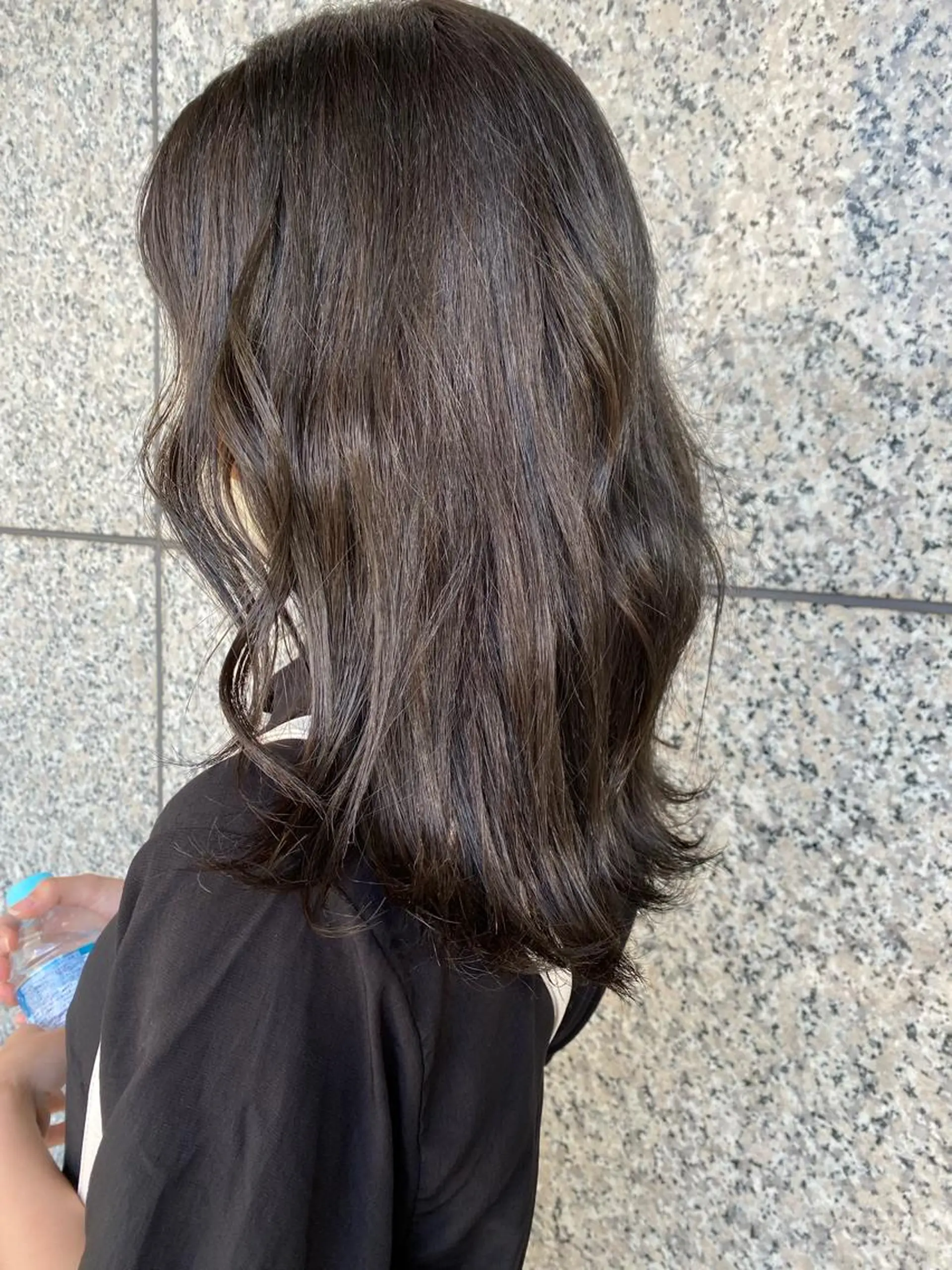 セミロング カラー ブリーチ ケアブリーチ ダブルカラー ハイライトカラー イルミナカラー ✂︎透明感カラー特化 /日和優真✂︎のヘアスタイル