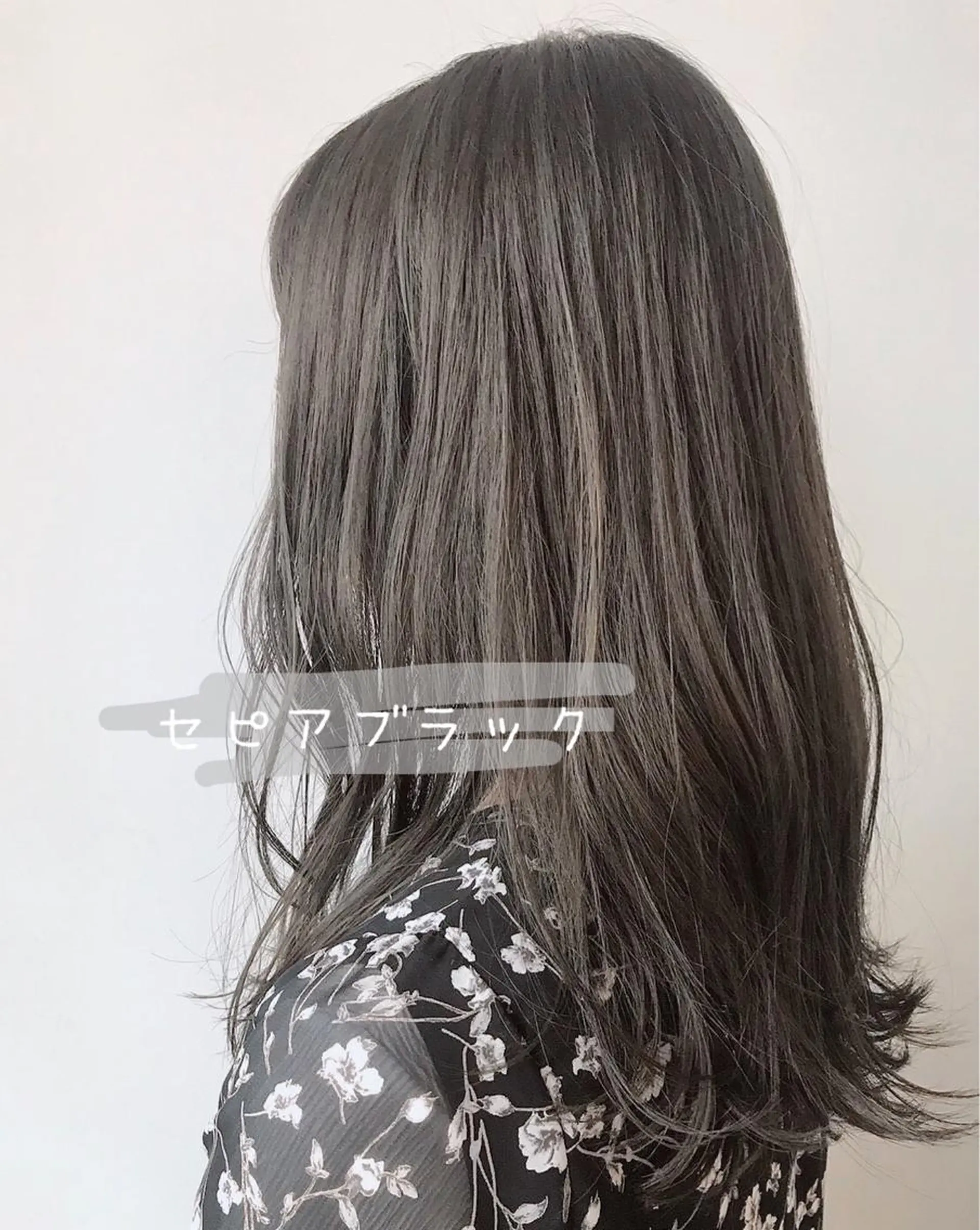 セミロング カラー ヘアアレンジ パーマ×ウルフカット koya☆のヘアスタイル