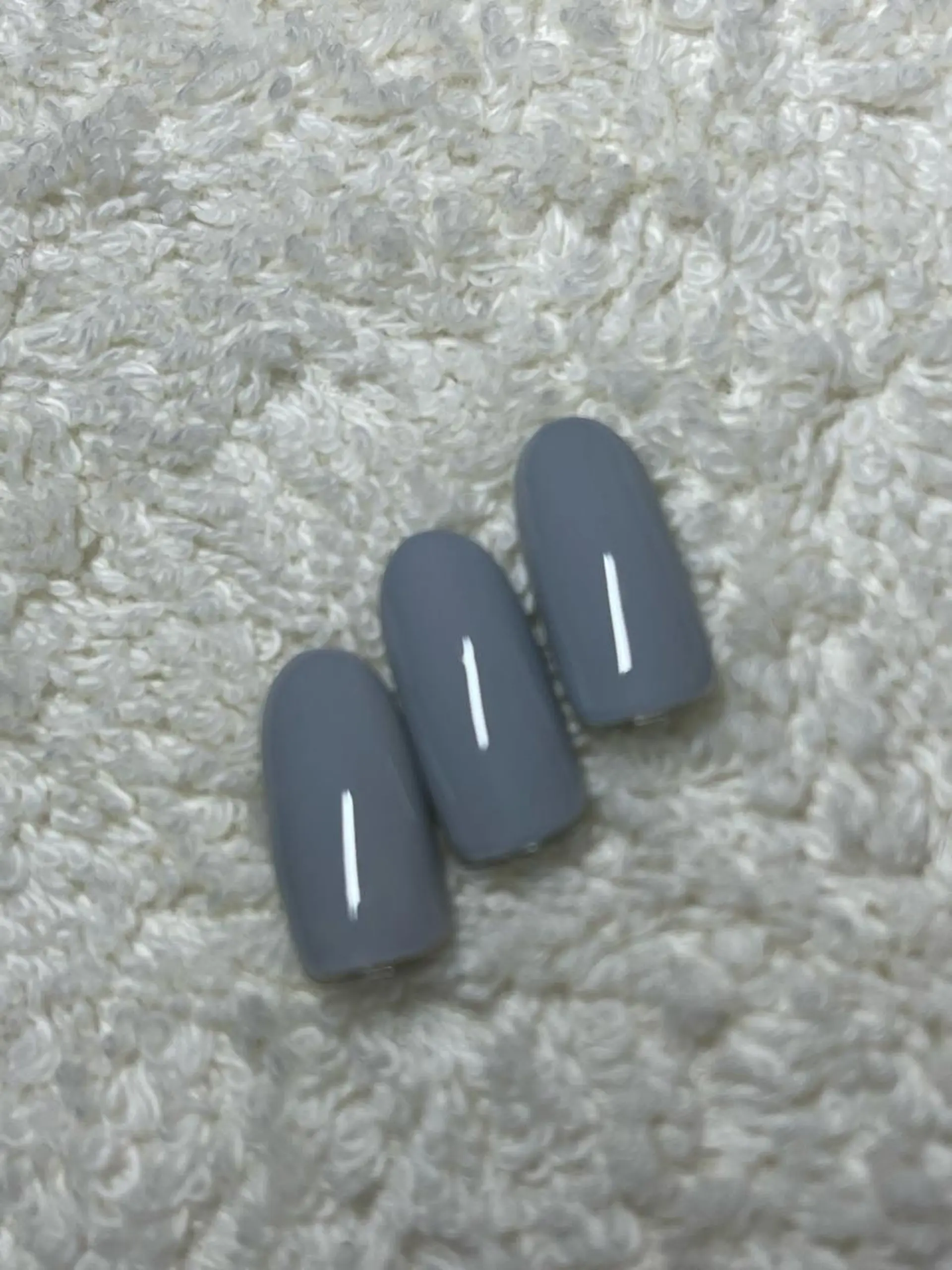 ネイル ブルー ワンカラーネイル ネイルサロンエーナイン平岸店所属・齋藤 英理のネイルデザイン