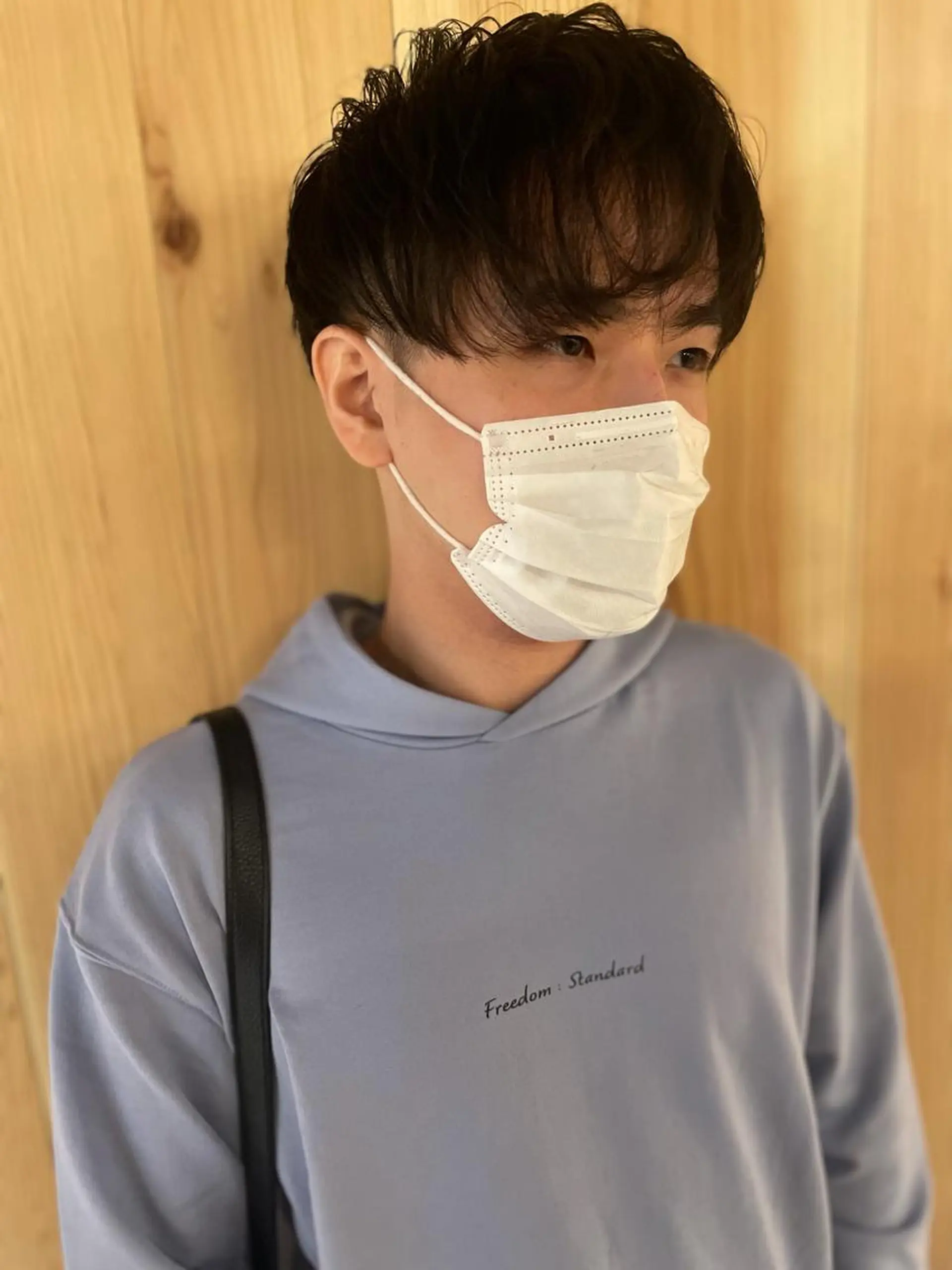 ショート カラー パーマ ヘアアレンジ メンズ パーソナルカラー合わ せたカラー🤍なつみのヘアスタイル