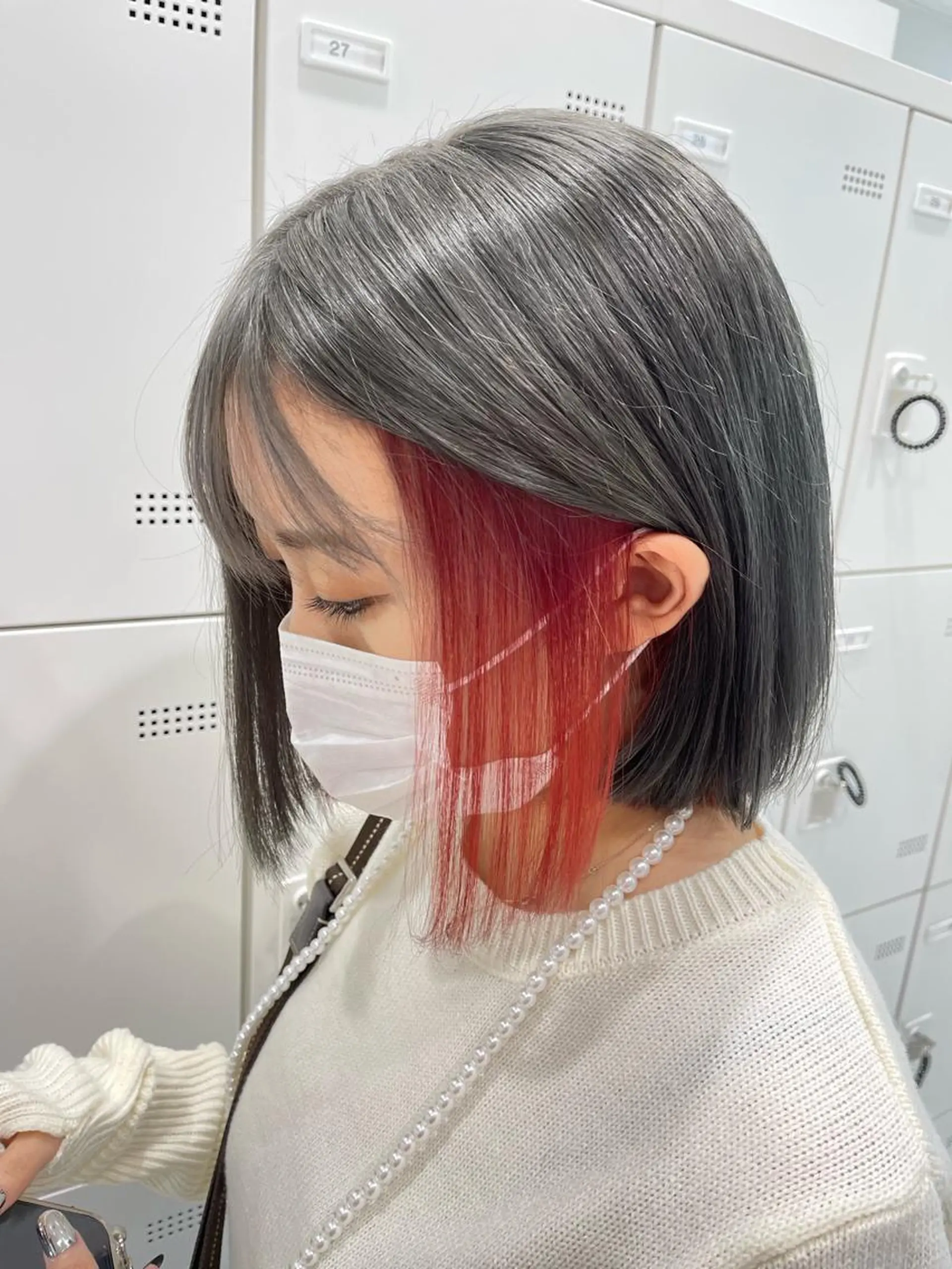 ミディアム カラー 原宿美容師／複雑 履歴修正/きょたのヘアスタイル