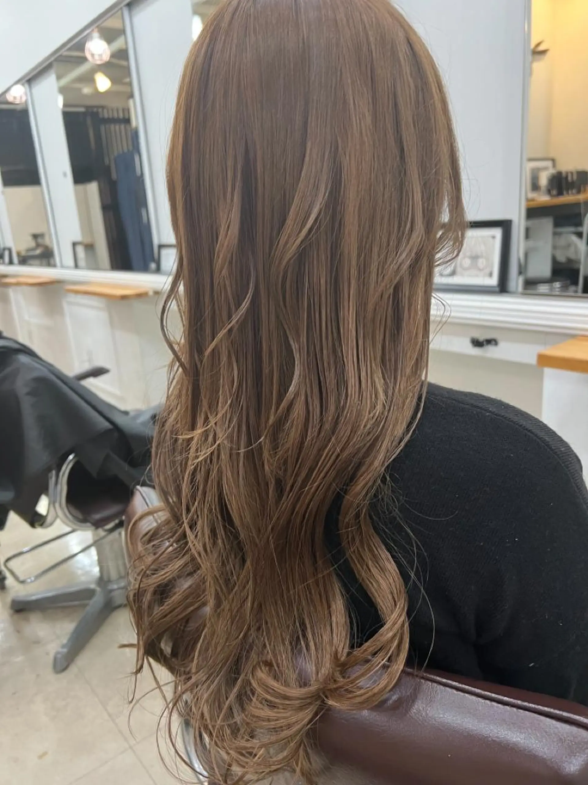 ロング エクステ リルウヘアー 天王寺のヘアスタイル