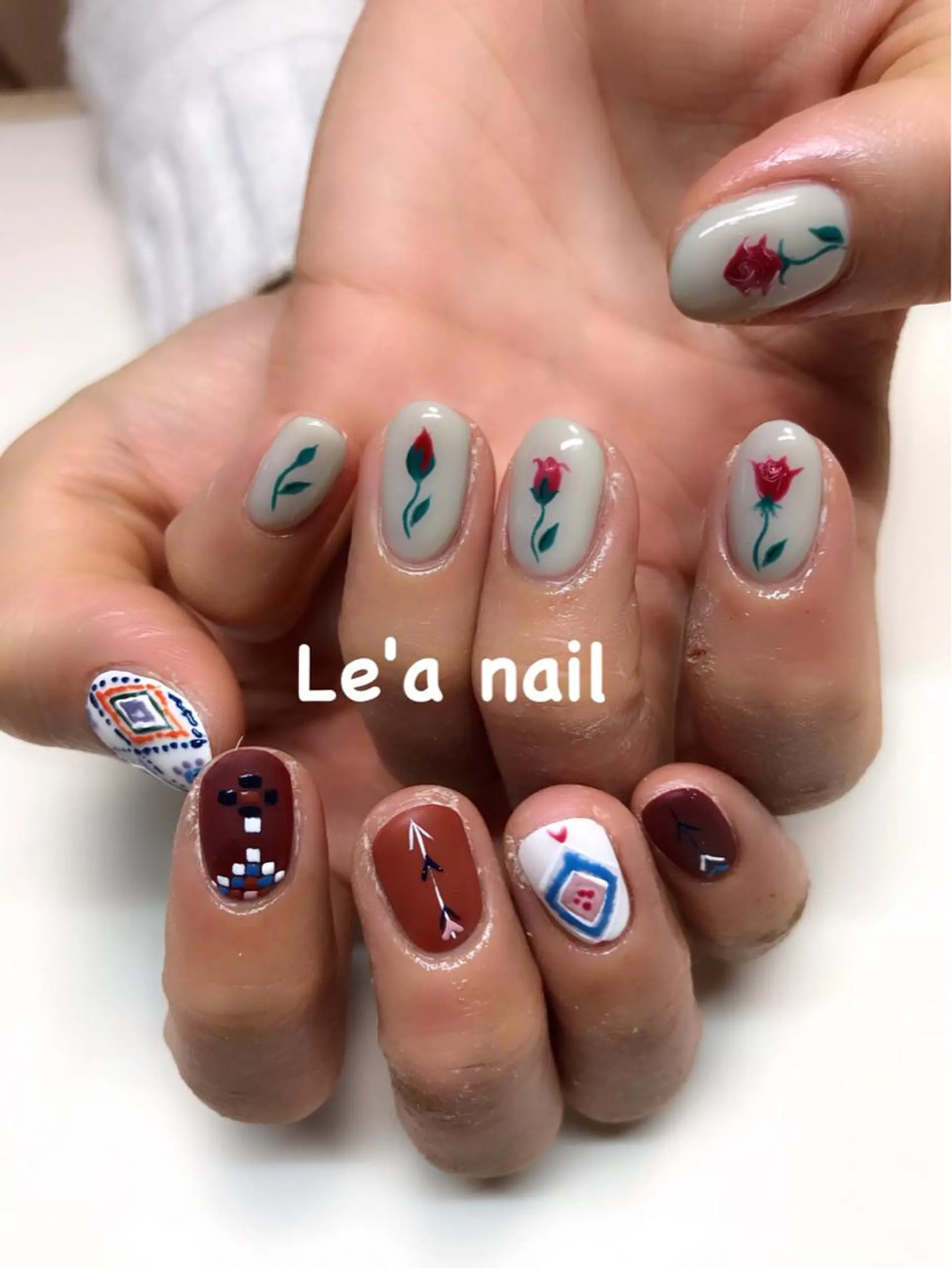 ネイル 'mm所属・'mm  (ミリ) ＭＡＮＡＭＩのネイルデザイン