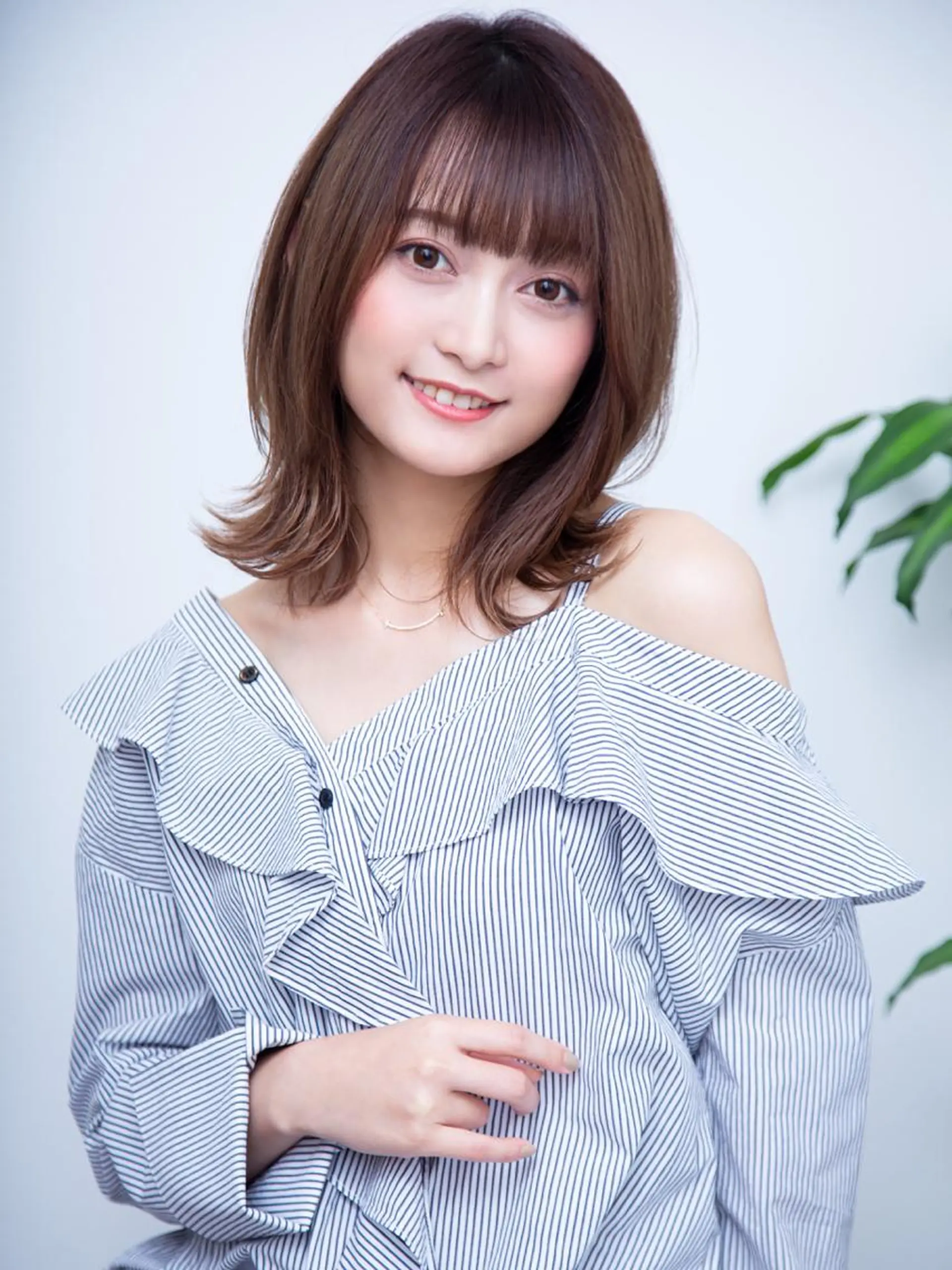 セミロング カラー カット ヘアカラー トリートメント 【enil代表】 杉林和哉のヘアスタイル