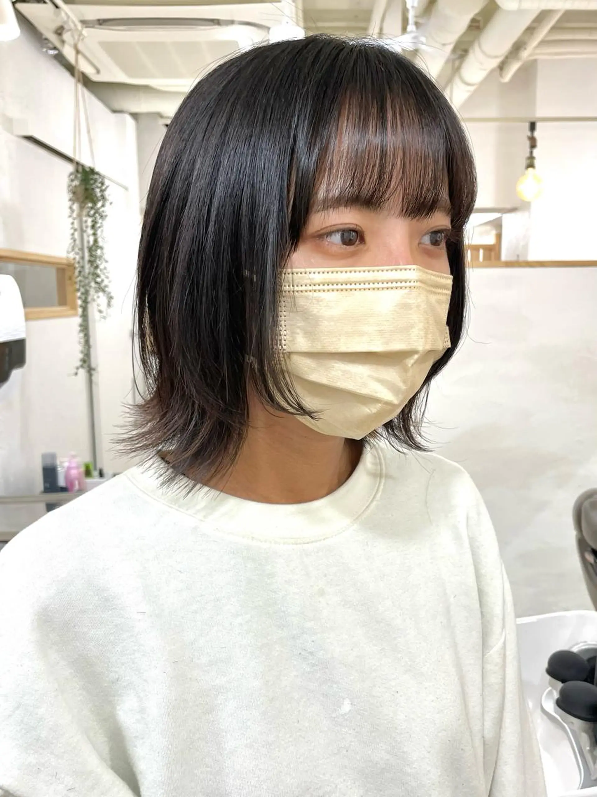 ミディアム カラー 銀座No.1髪質改善 縮毛矯正/本木のヘアスタイル