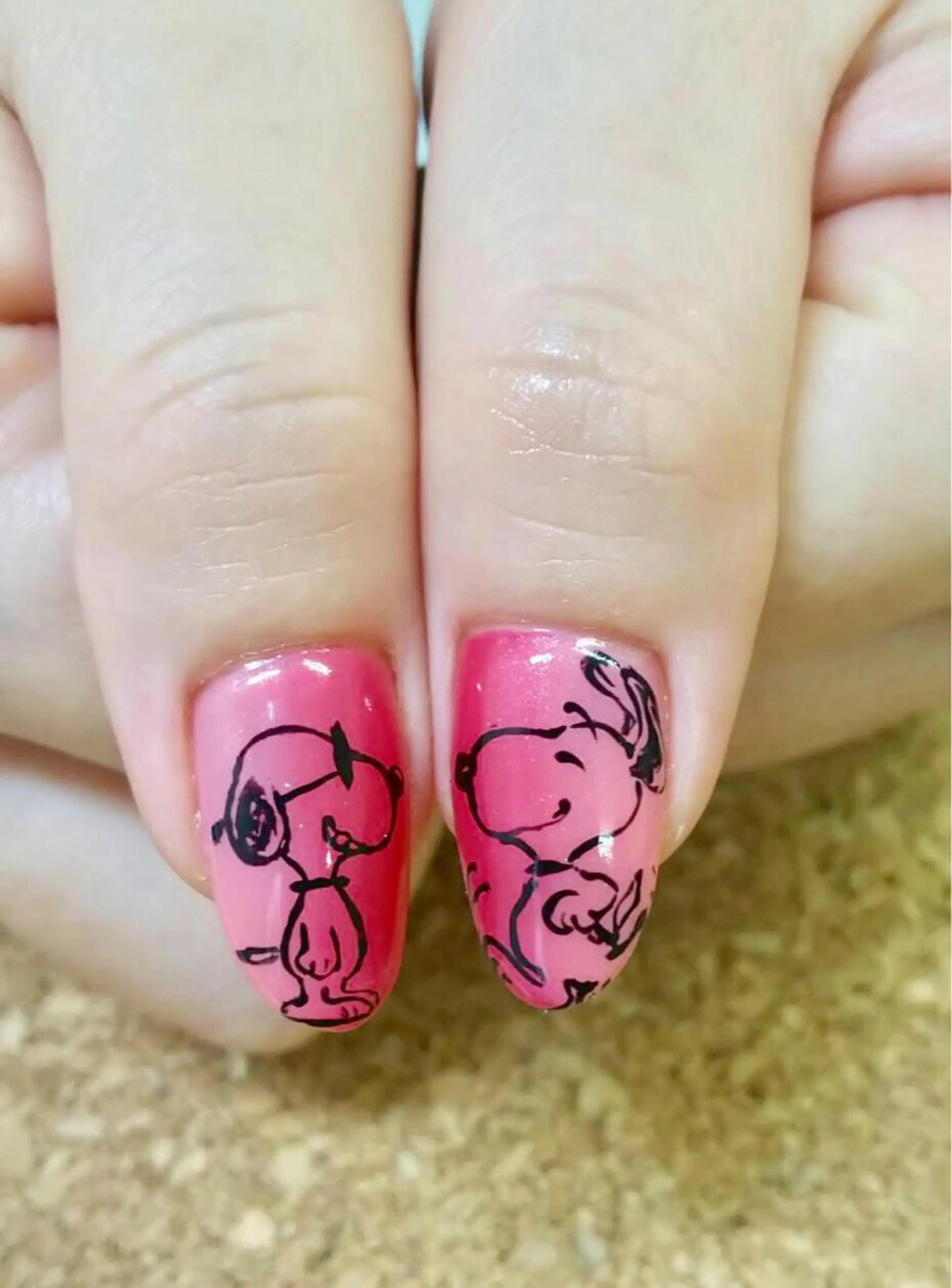 ネイル 持ち込み ストーンネイル ハンドネイル Nail lieNのネイルデザイン