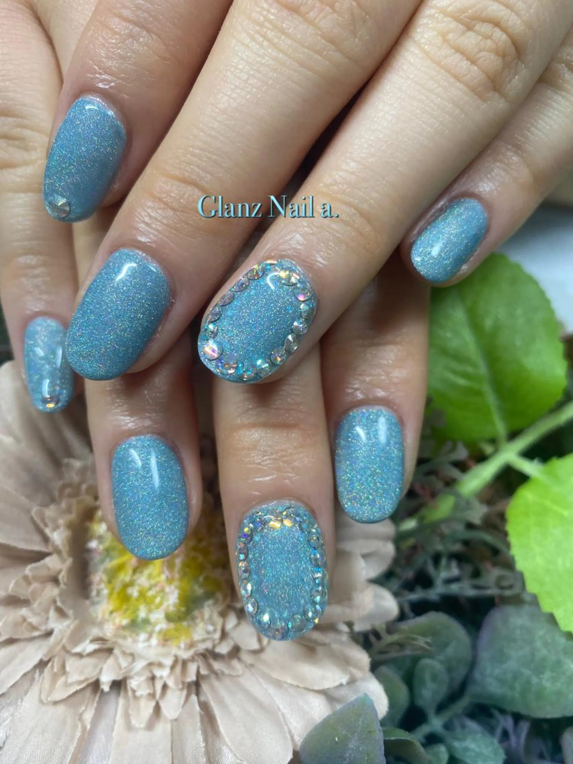 ネイル キラキラネイル Glanz  Nail aのネイルデザイン