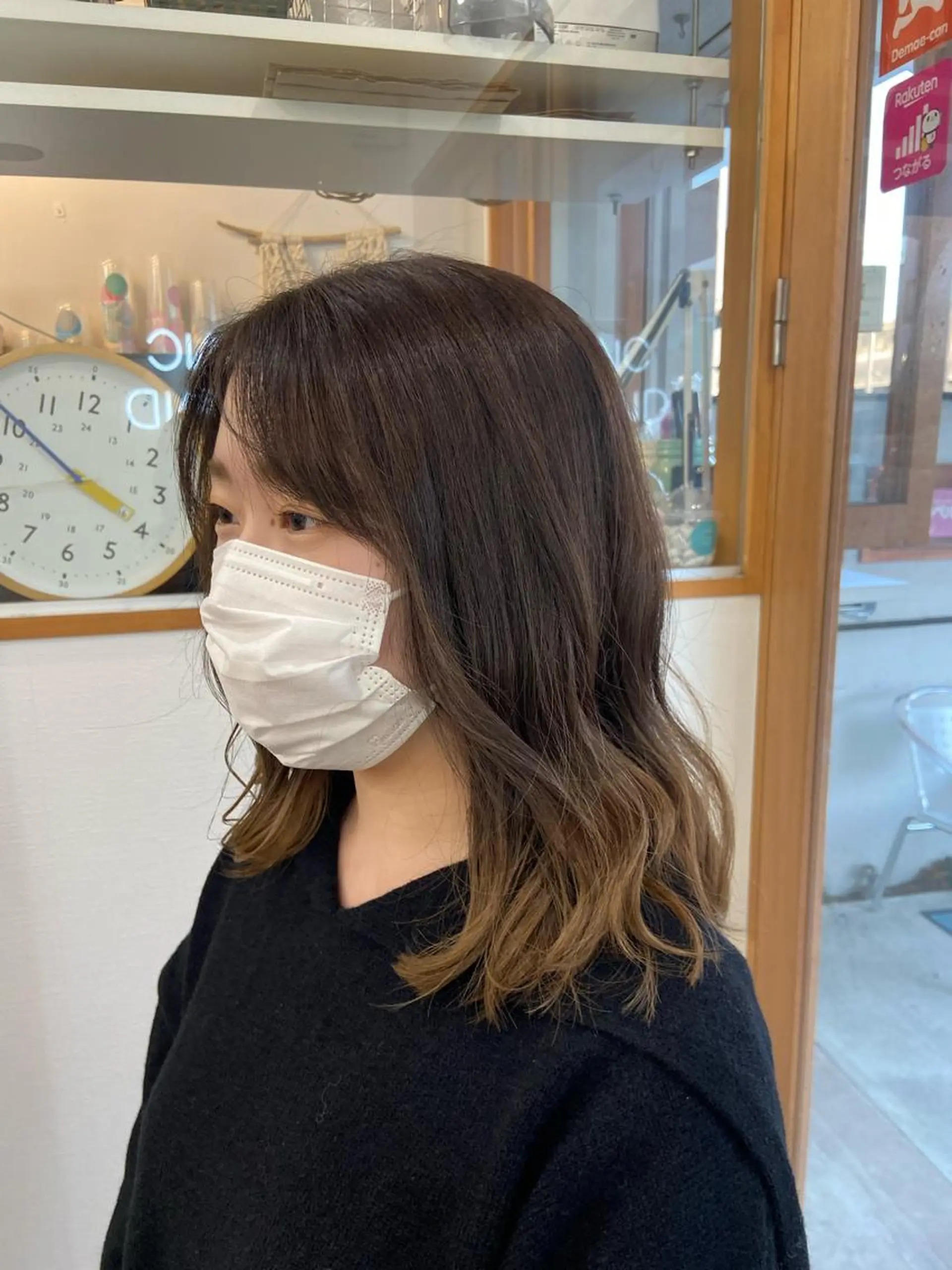 ミディアム SUNC🍀大熊 花奈絵🍀のヘアスタイル