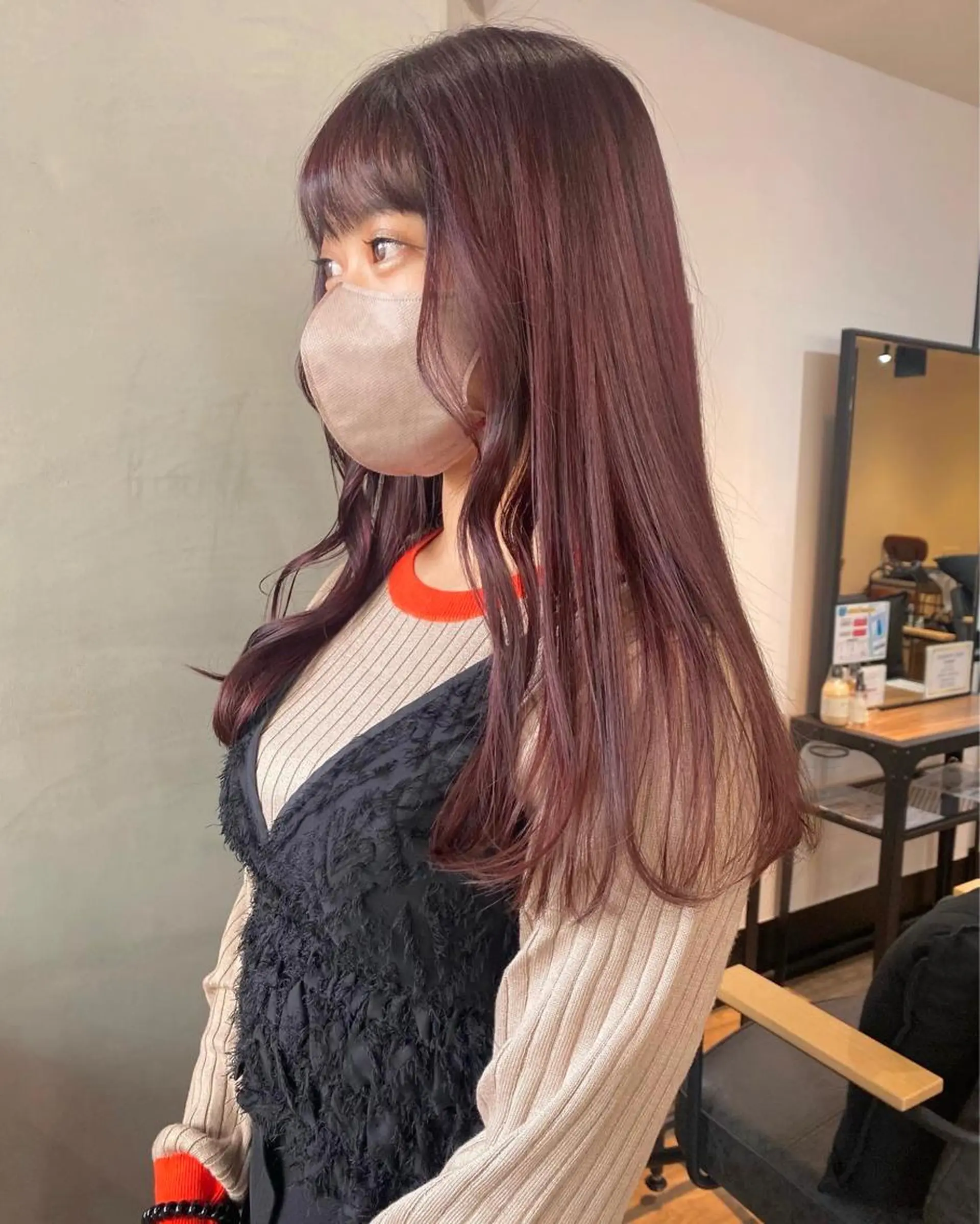 ロング Juri /暖色カラーのヘアスタイル