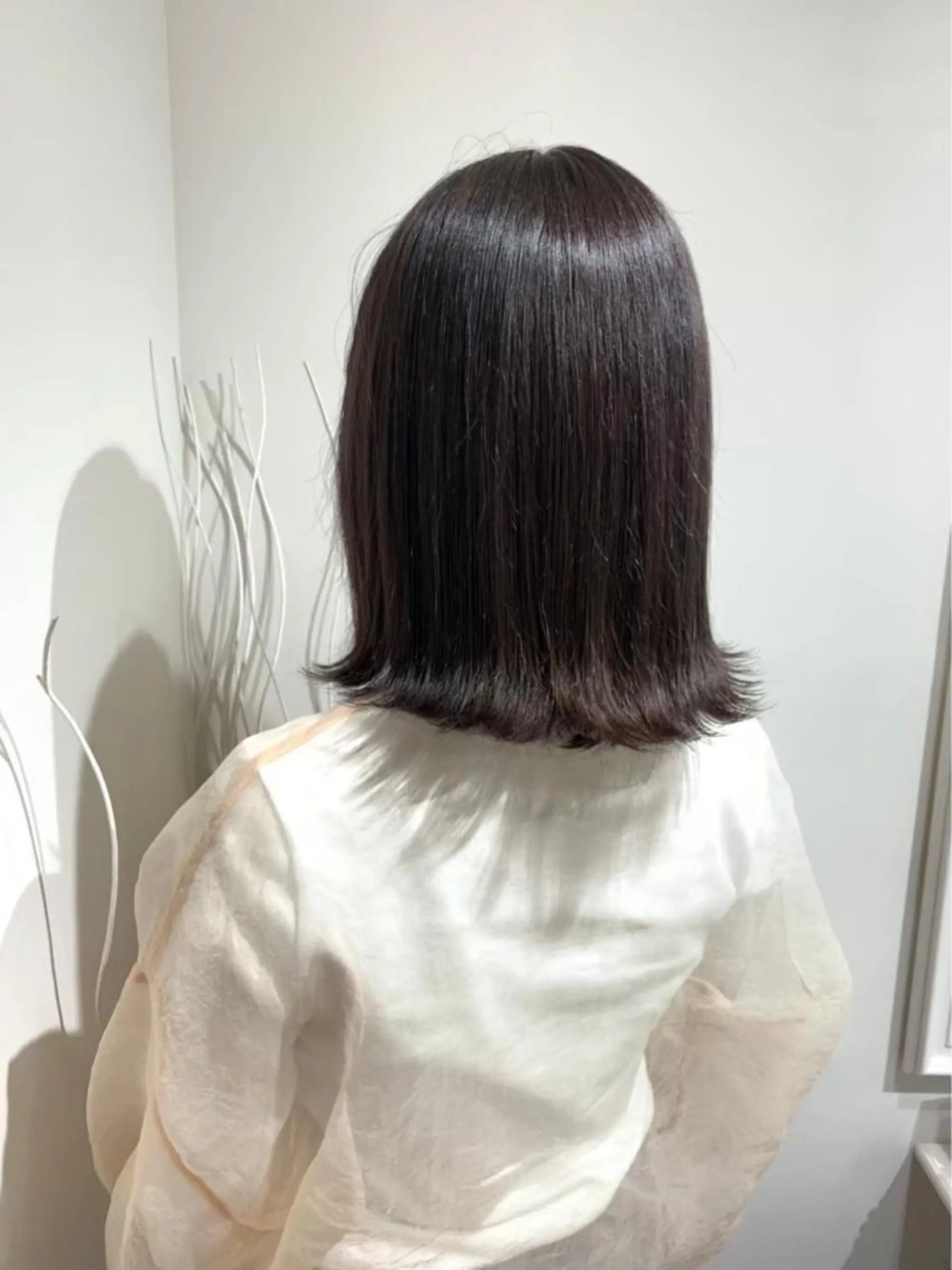 ミディアム ボブ 外ハネヘア OTSUKA KAITOのヘアスタイル