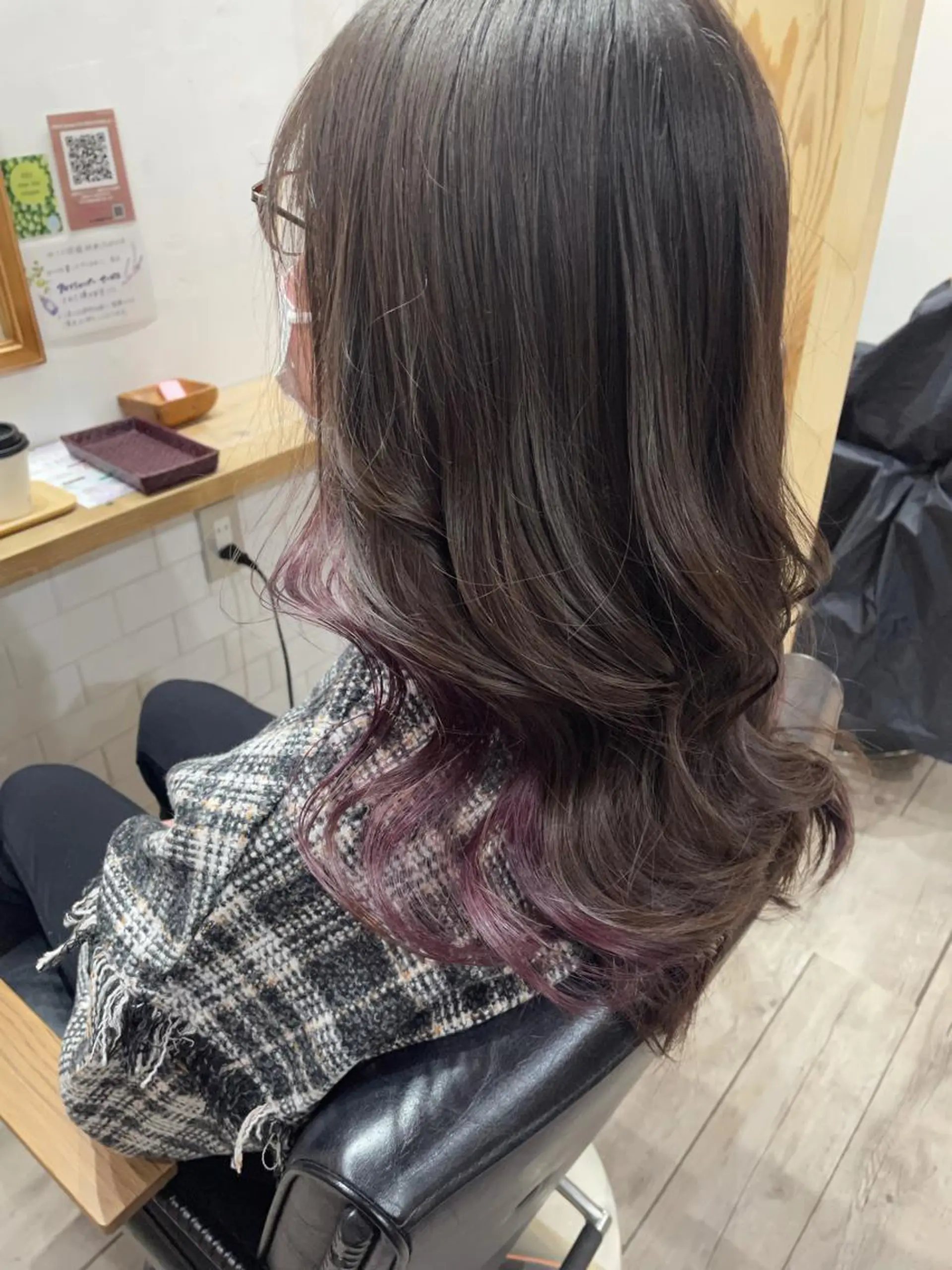 ロング sherry【シェリー】所属・miho 大国町 柔らかハイトーン💛のヘアスタイル