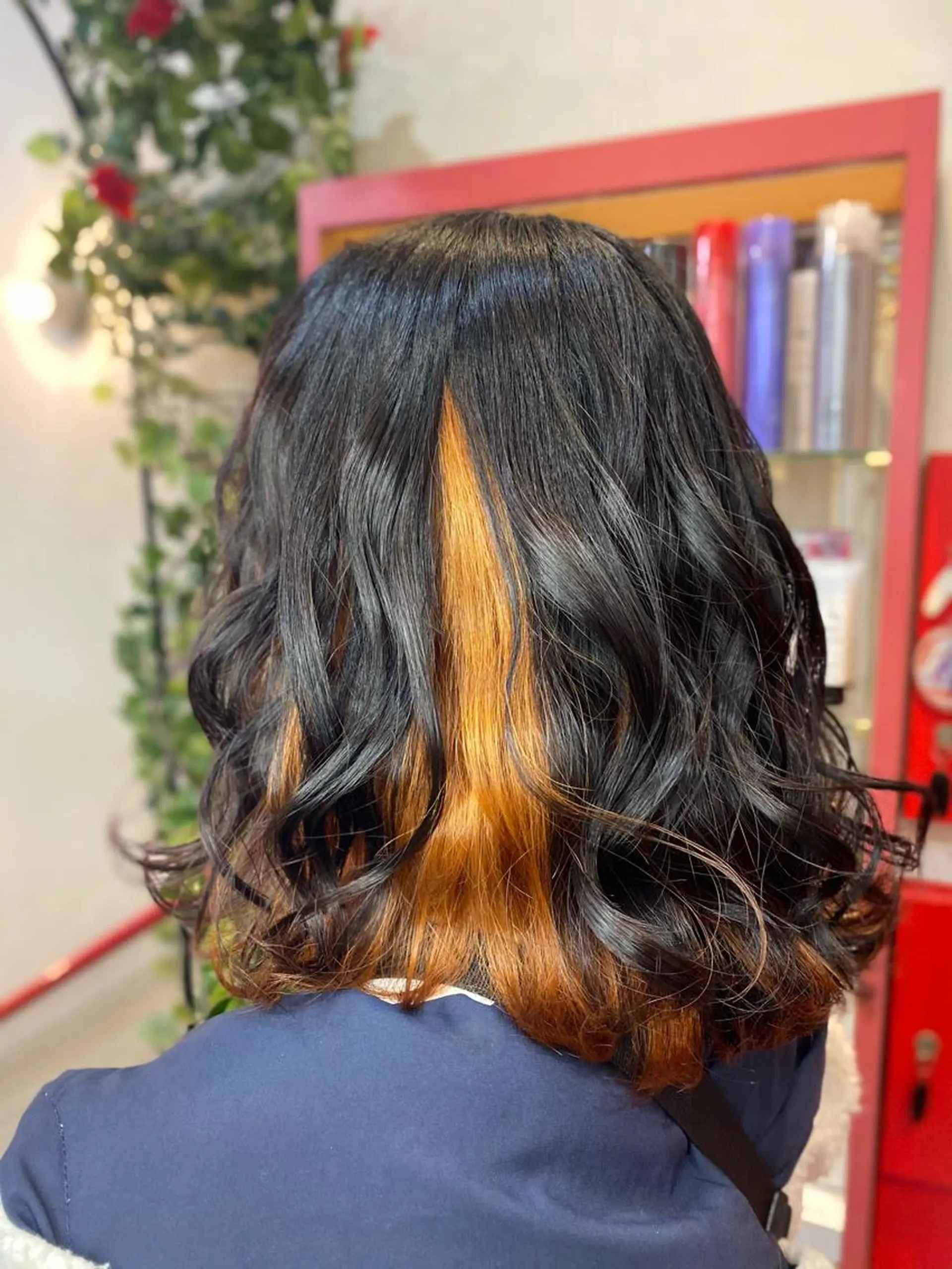 ミディアム ヘアカラー ゆぴ☾‪/推しカラー /ハイトーンのヘアスタイル