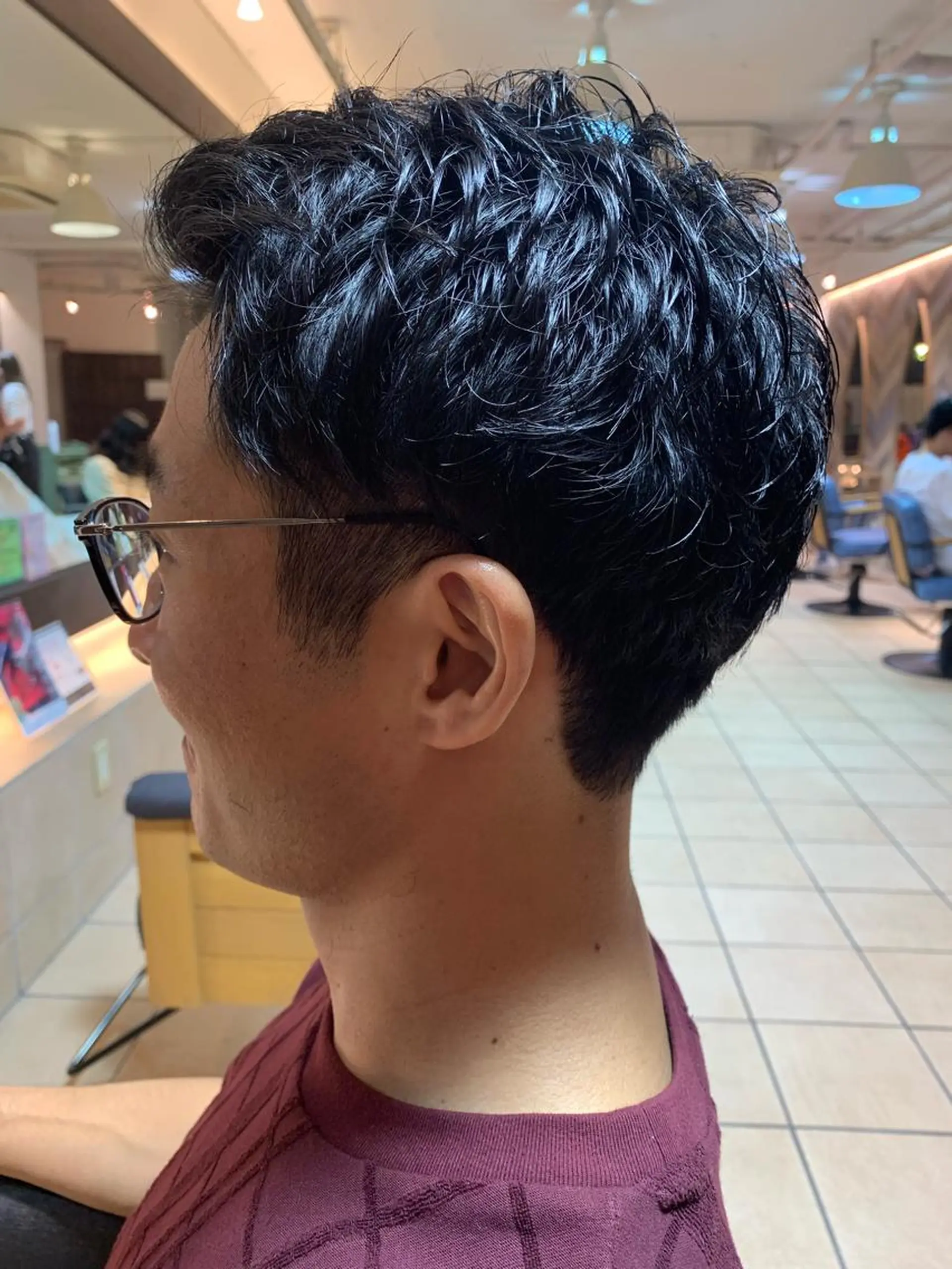 メンズ ハイトーンカラー🩵 耳ツボジュエリー/Aのその他イメージ