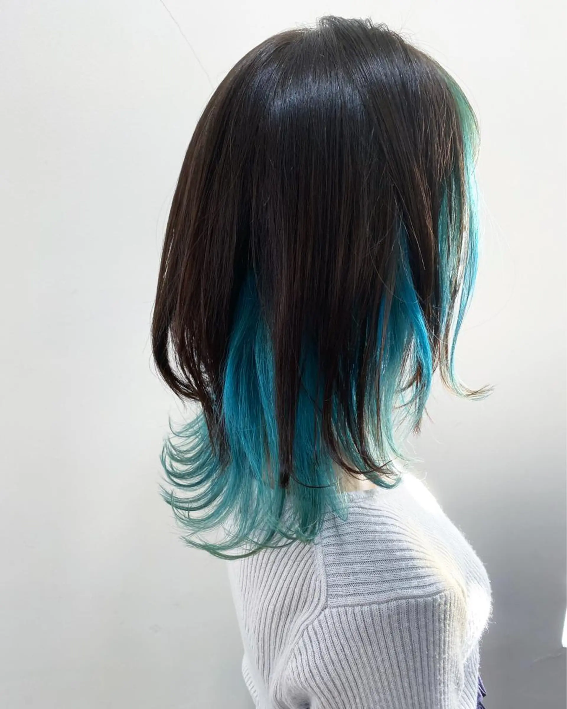 ミディアム カラー インナーカラー カット ヘアカラー フラム所属・WATANABE MISAKIのヘアスタイル