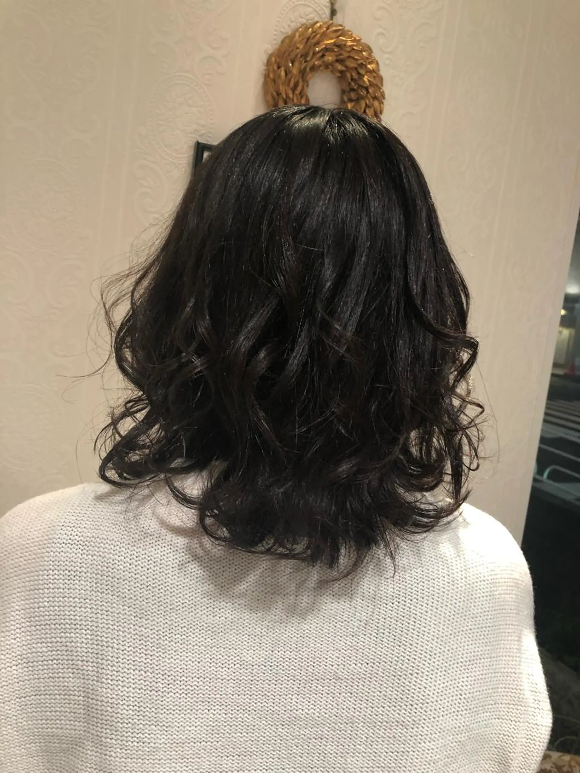 ミディアム カラー ブラウンカラー 🍀富久 永梨🧸のヘアスタイル