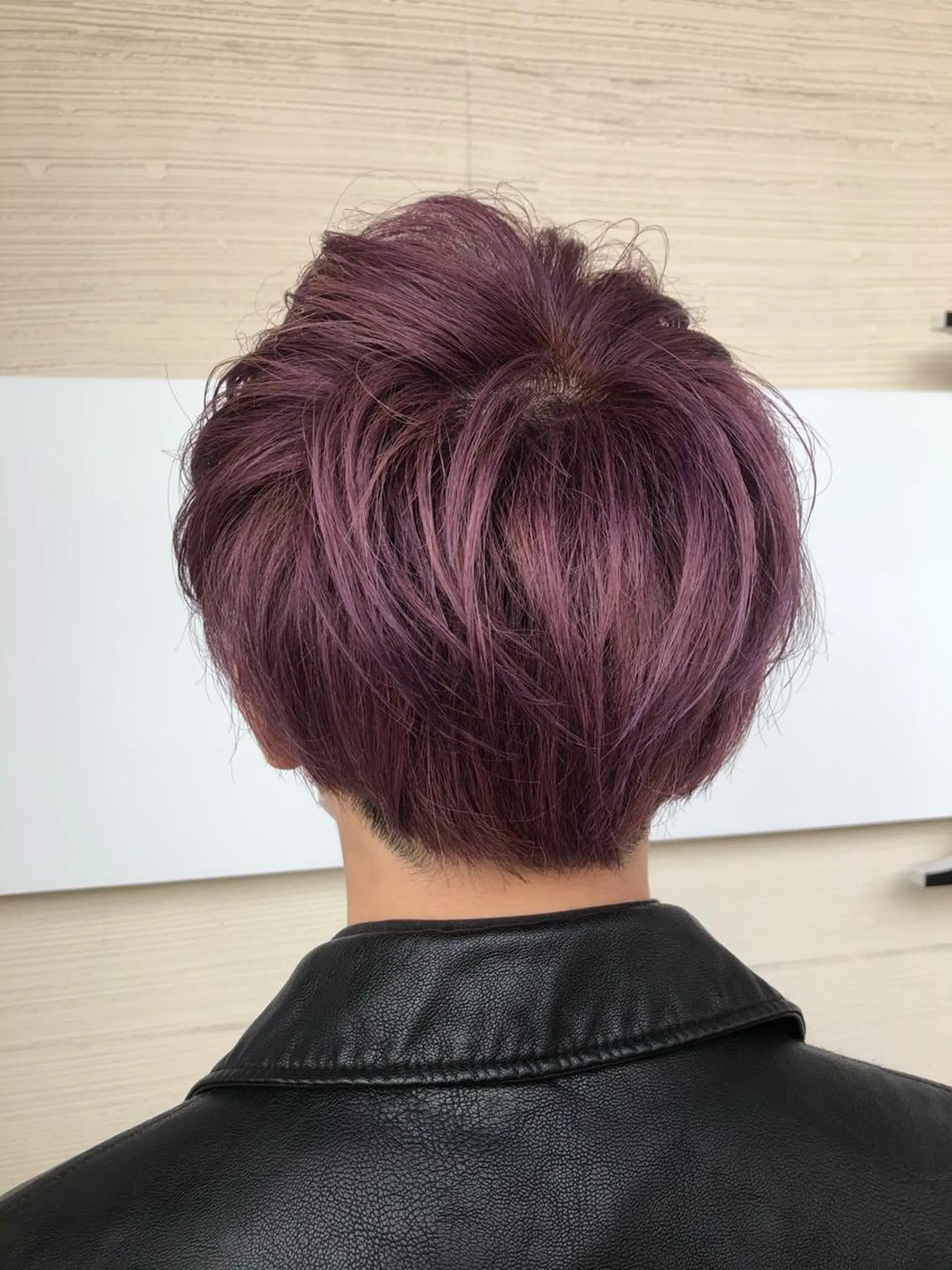 ショート カラー ブリーチ ピンクカラー カット ヘアカラー トリートメント ✨髪質改善✨ 田西　基彦のヘアスタイル