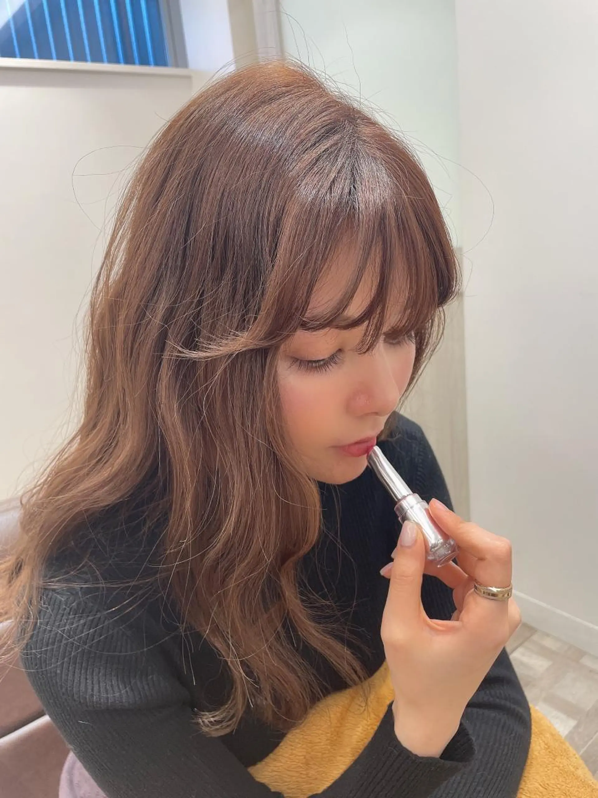 ロング カラー パーマ ヘアアレンジ メンズ トレンド眉🫧🪄 kumiの眉毛・アイブロウイメージ