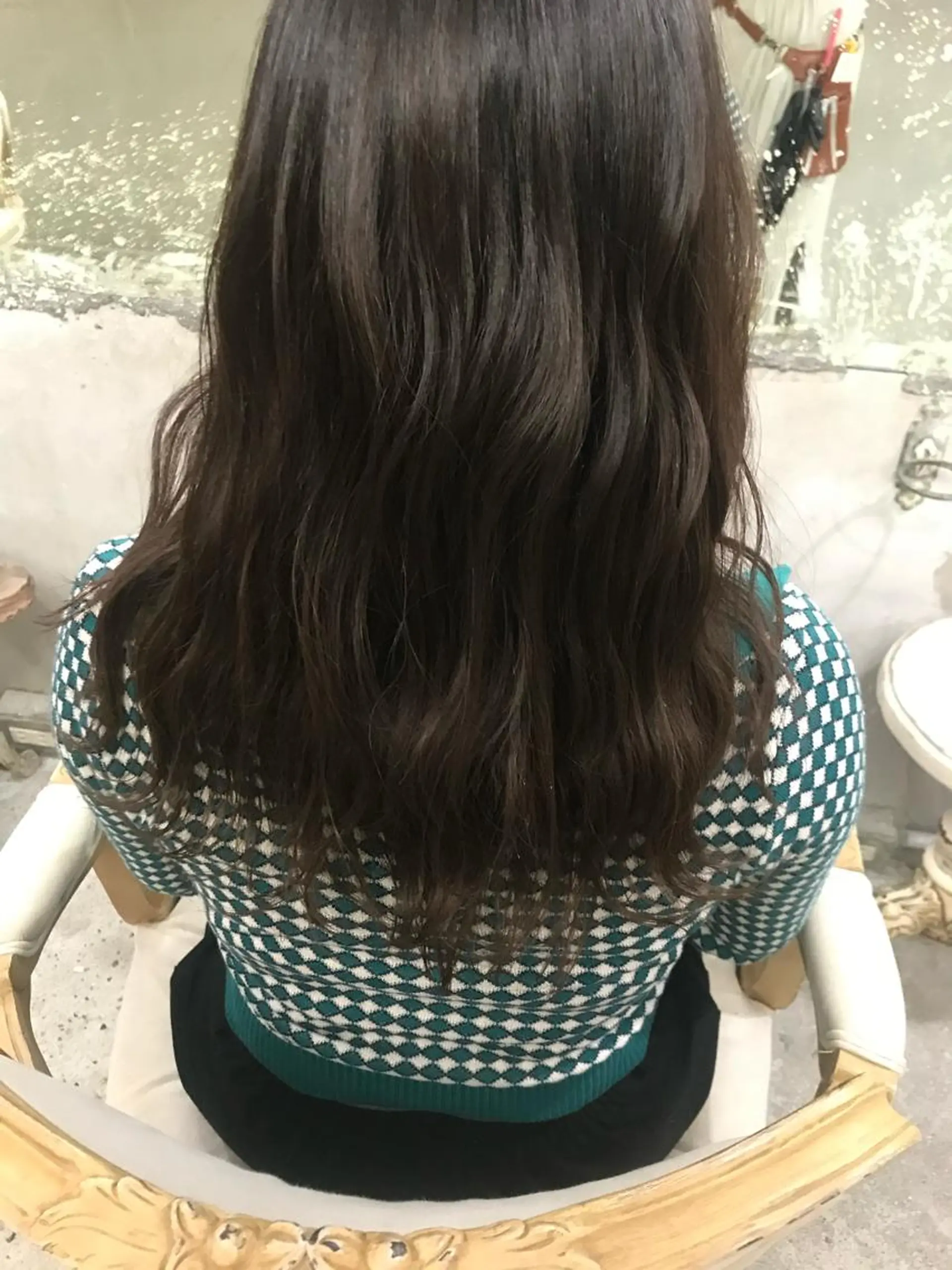 ロング カラー パーマ ヘアアレンジ トリートメント お任せヘア☘️☘️ 及川渚のヘアスタイル