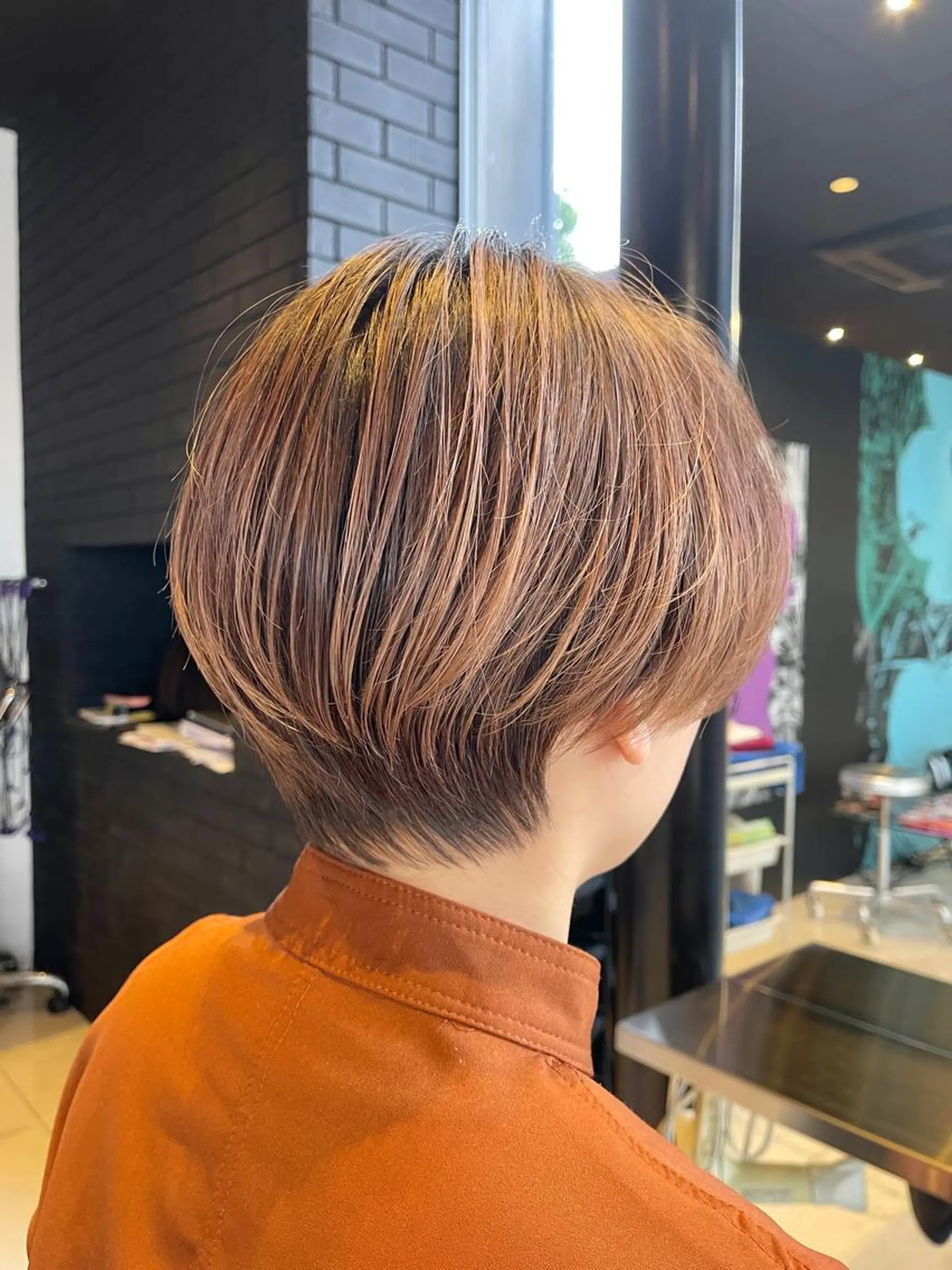 ショート ショートボブ ボブ ショートヘア カット 三好 達也のヘアスタイル