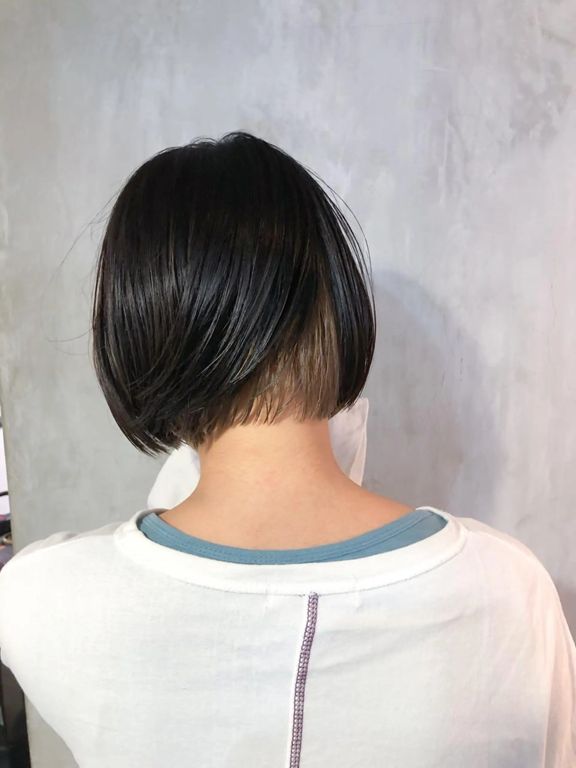 ショート カラー ヘアアレンジ レイヤー/ウルフ/ ハッシュカット/そらのヘアスタイル