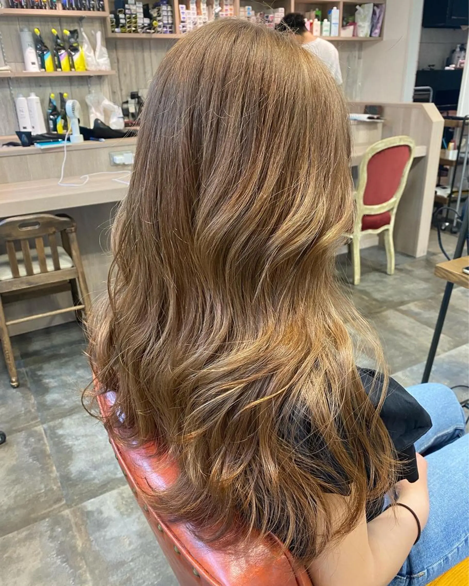 ロング ハイトーンボブ Mizuki.のヘアスタイル