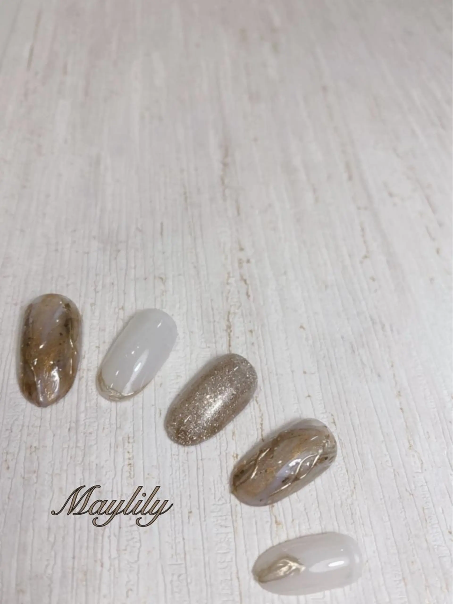ネイル ニュアンスネイル Nail care salon Maylily所属・Nail salon Maylilyのネイルデザイン