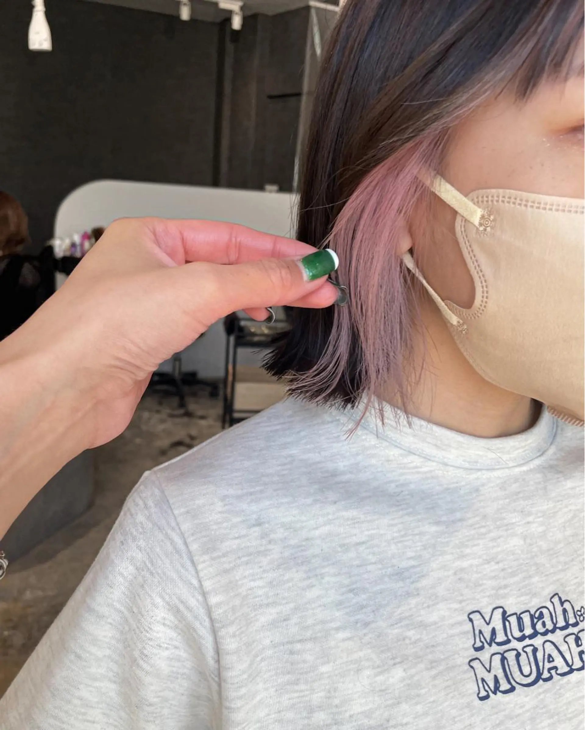 ショート 岸川 恭子のヘアスタイル
