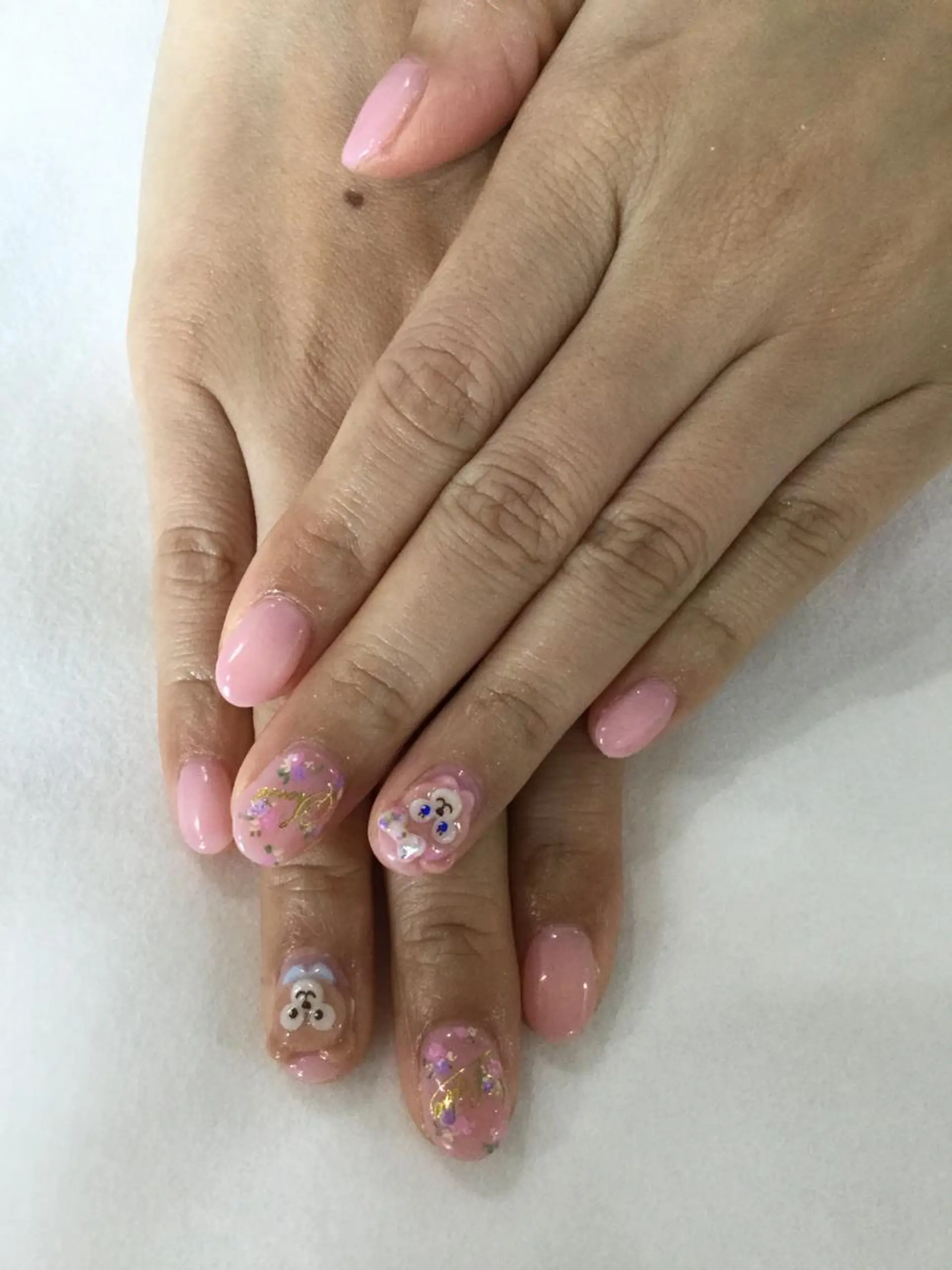 ネイル 💎🐰 saki. m 🐰💎のネイルデザイン