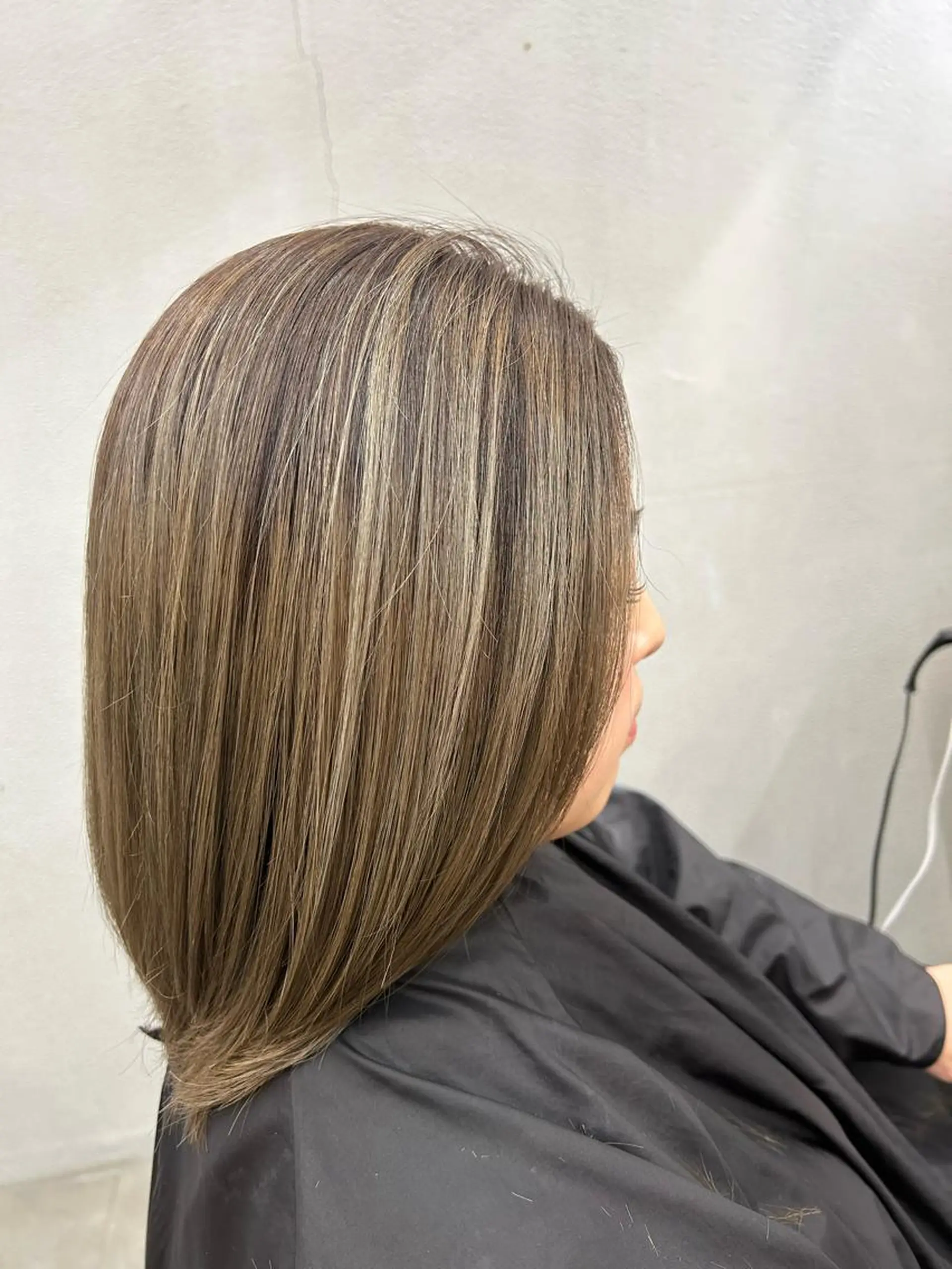 ミディアム カラー N/デザインカラー 🌿ナギのヘアスタイル