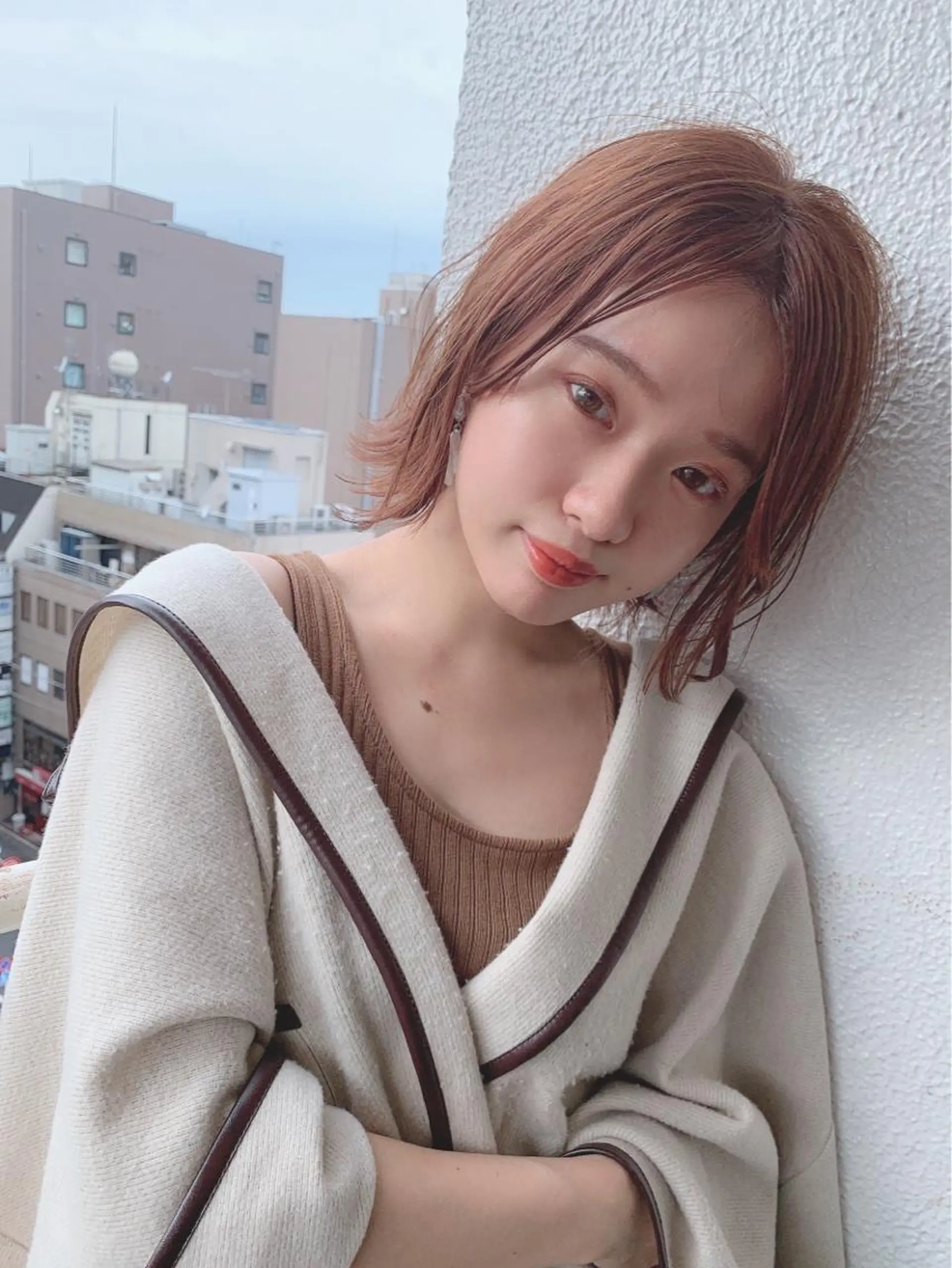 ミディアム カラー パーマ ヘアアレンジ 【公式】amble luxe池袋東口🩷のヘアスタイル