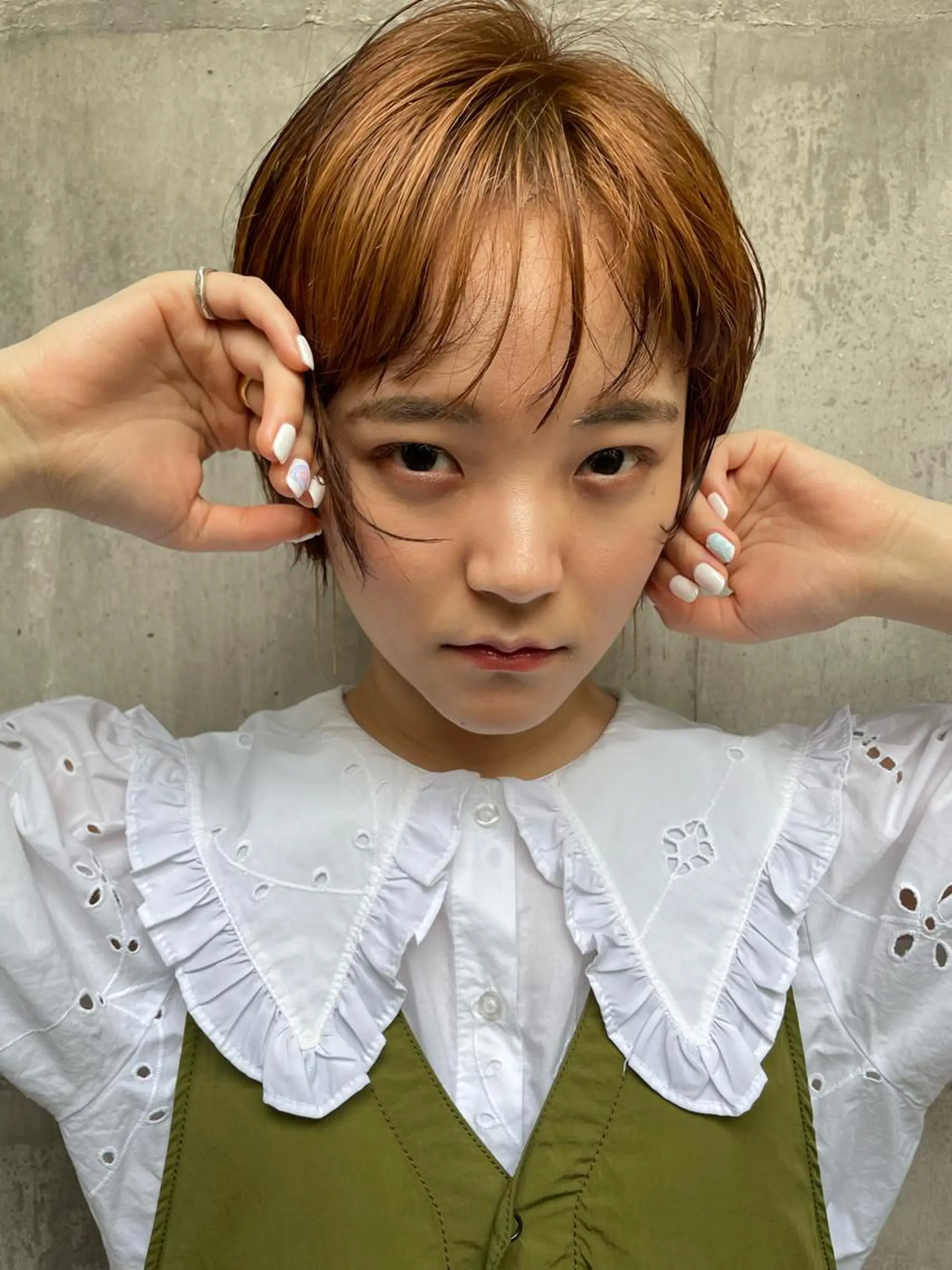 ショート カラー まつ毛パーマ🐏 NANAMIのマツエク・マツパデザイン