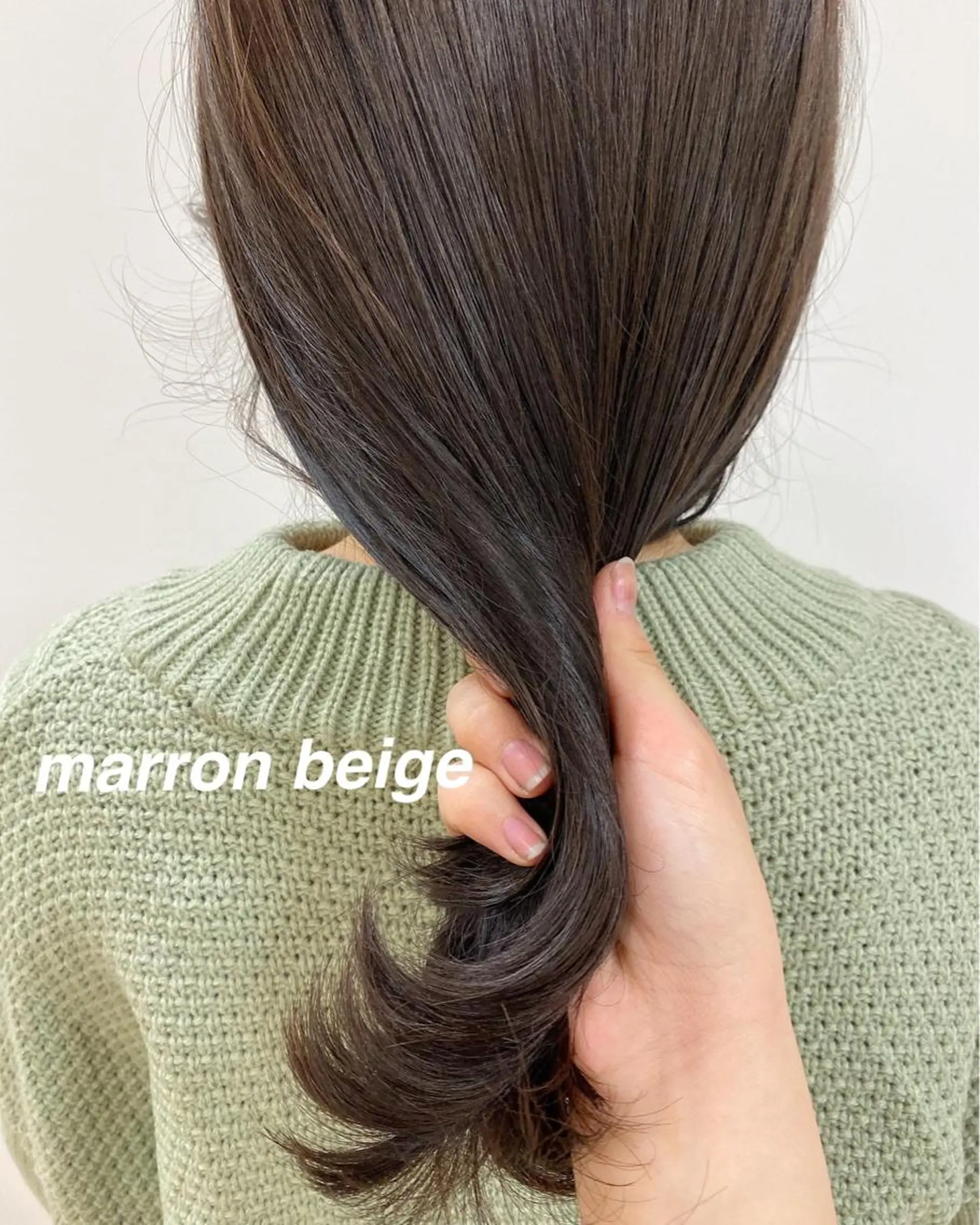 セミロング カラー ヘアカラー トリートメント レイヤー/ウルフ🤎 mayo.のヘアスタイル