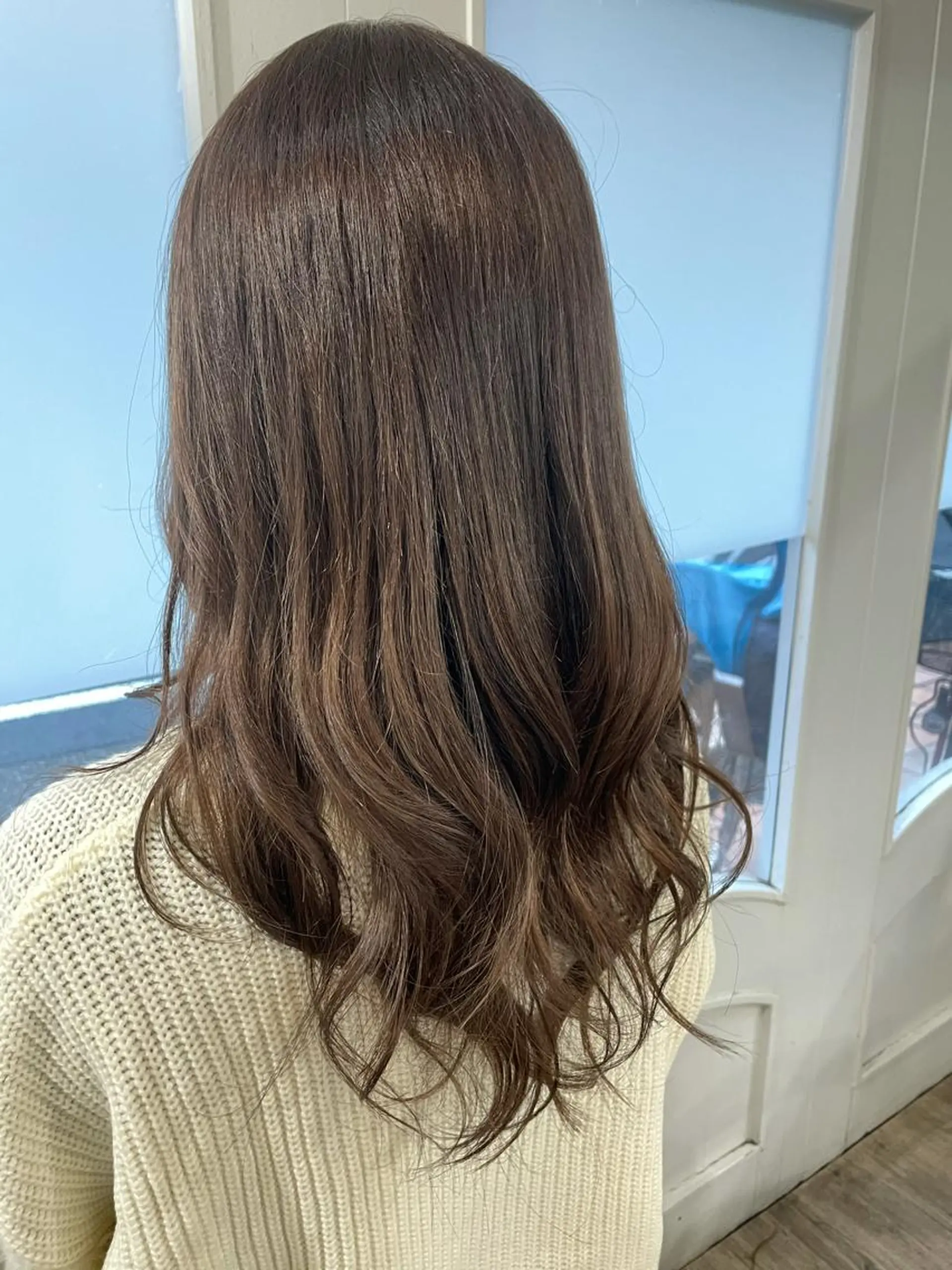 セミロング カット ヘアカラー トリートメント RecheRche 池袋のヘアスタイル