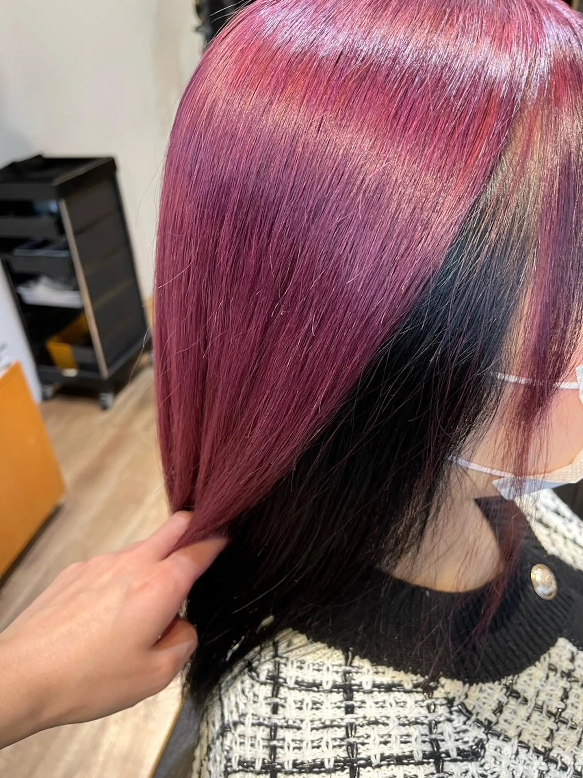 セミロング ヘアカラー トリートメント ayumi🦖/ 似合わせカラー🤎のヘアスタイル