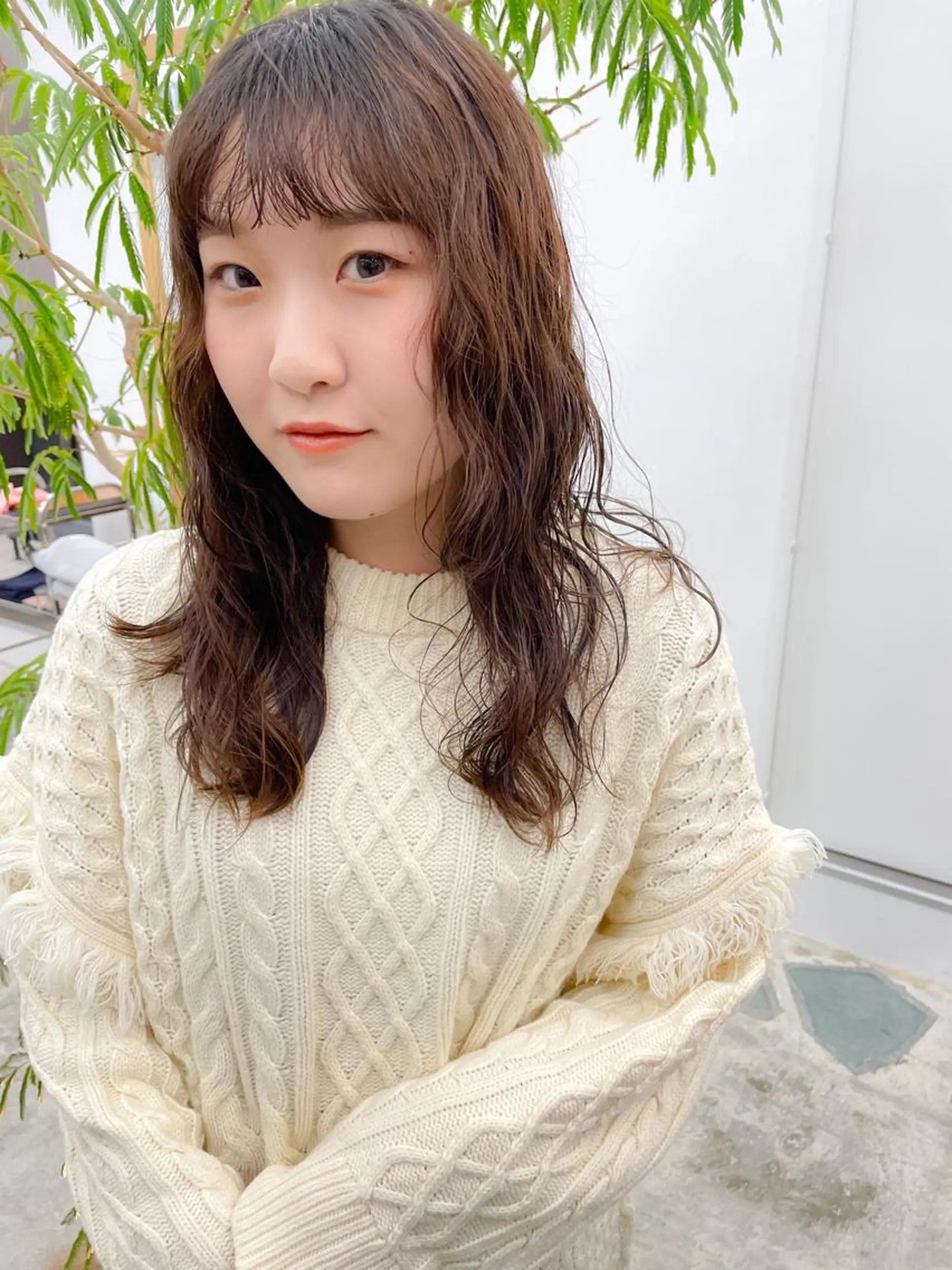 セミロング SALOWIN 名古屋所属・パーマ/ボブ特化 /丹羽舜太のヘアスタイル