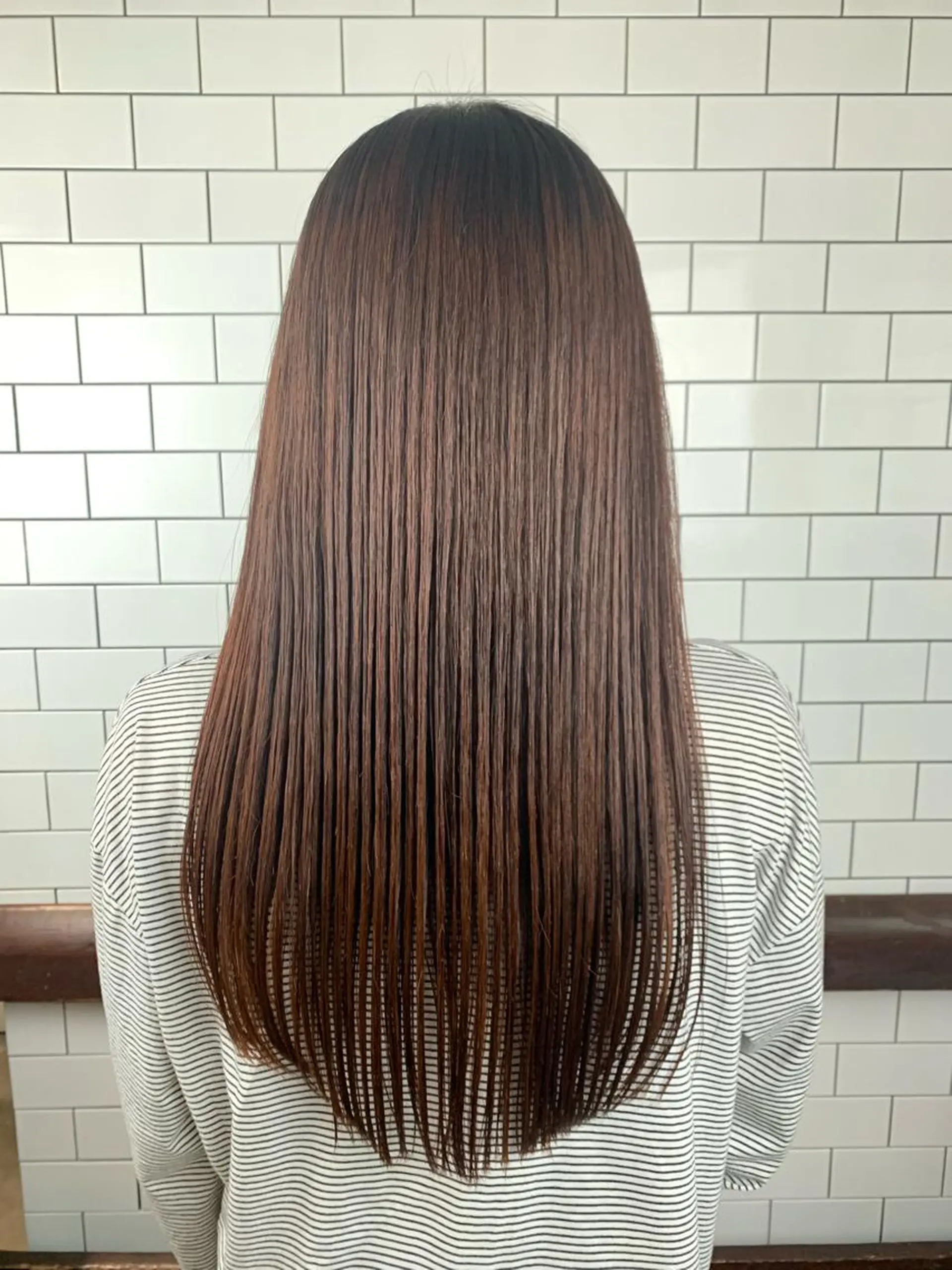 ロング 髪質改善 縮毛矯正 妙見 知洋のヘアスタイル