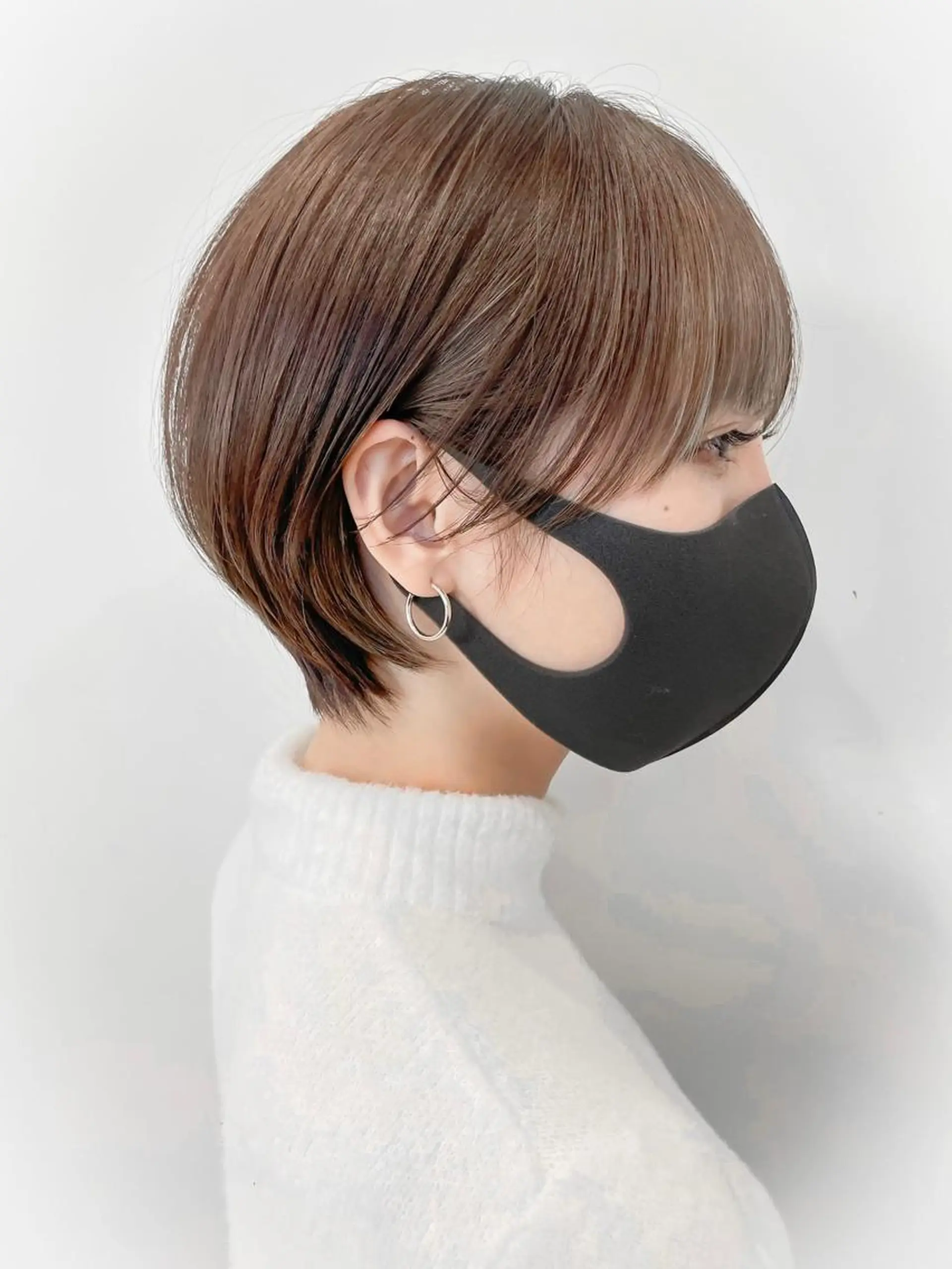 ショート PEWL所属・クロスパーマ松永裕久 似合わせカットのヘアスタイル