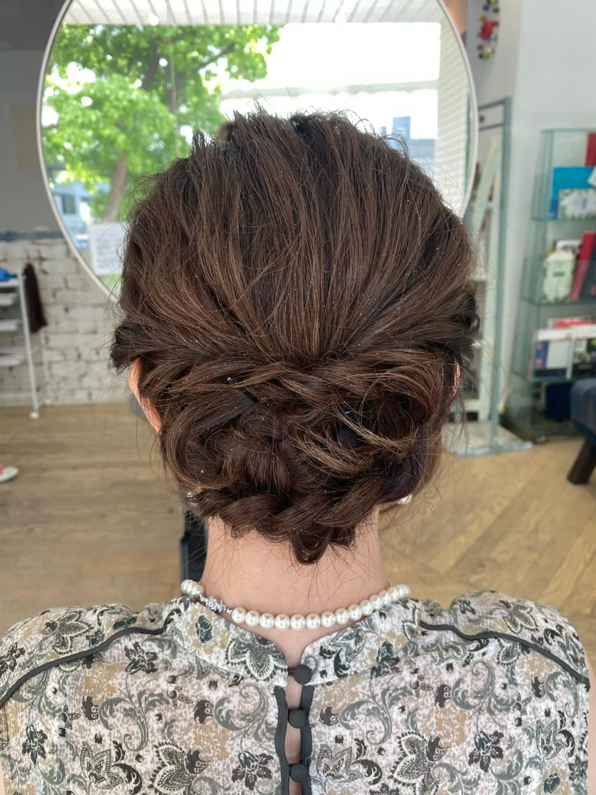 ミディアム ヘアアレンジ ヘアセット 💖ハイライト/ハイ トーン💖MIKIのヘアスタイル